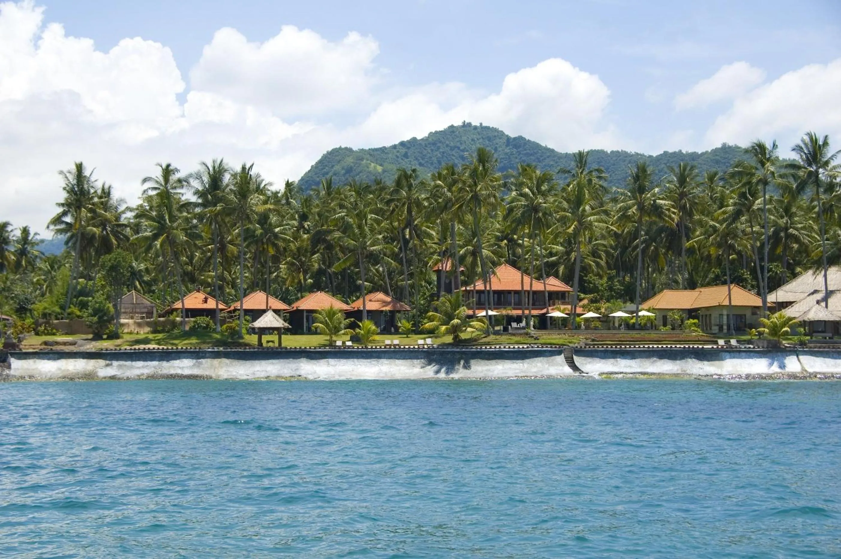 Bird's eye view in Sea Breeze Candidasa