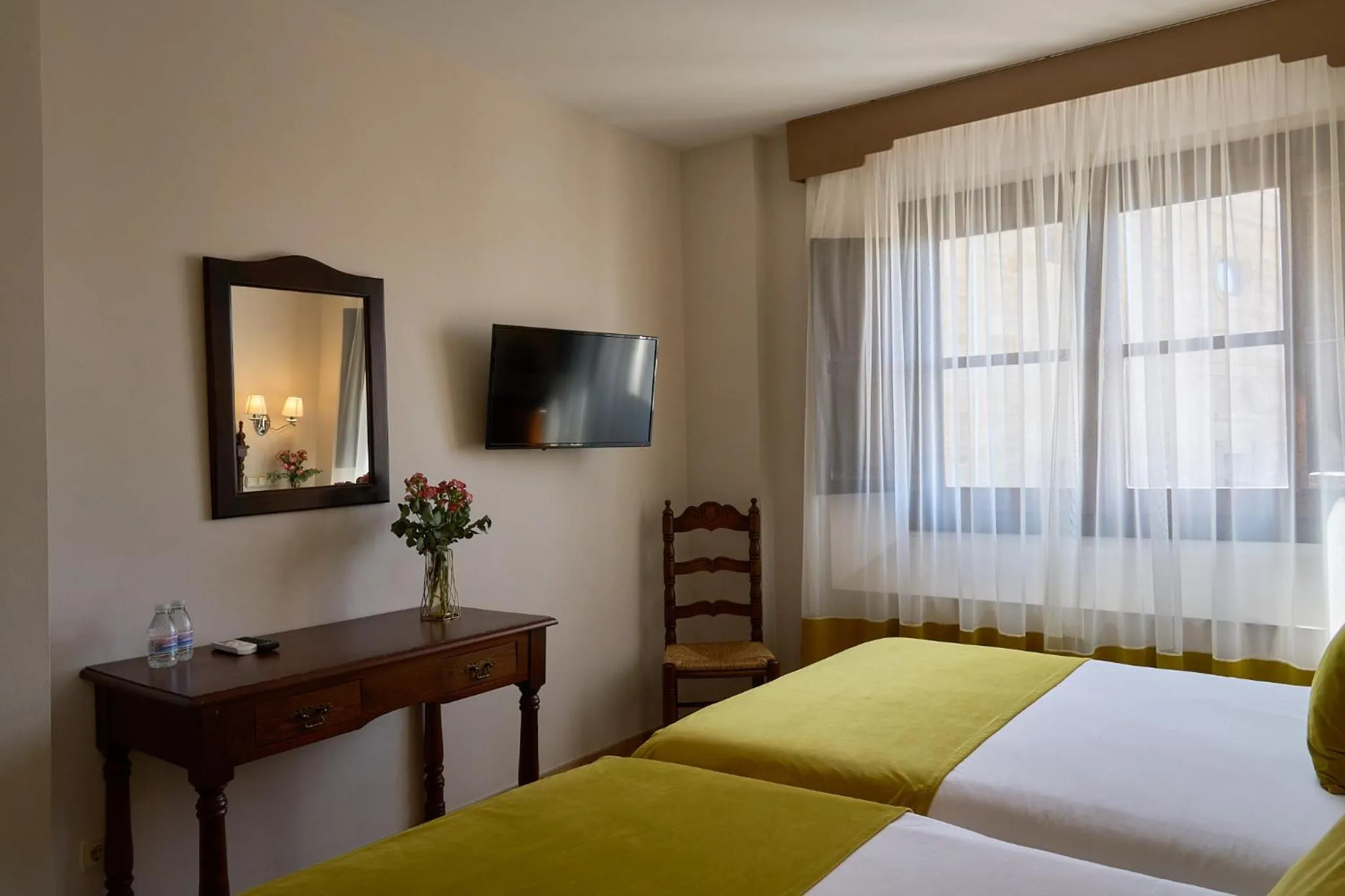 Decorative detail, Bed in Hotel María de Molina