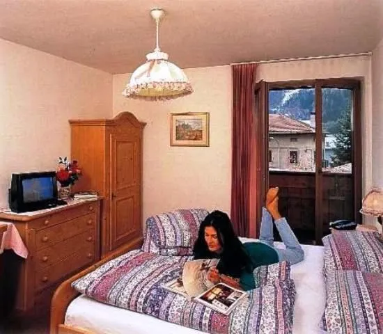 Bed in Sport Hotel Sass Maor