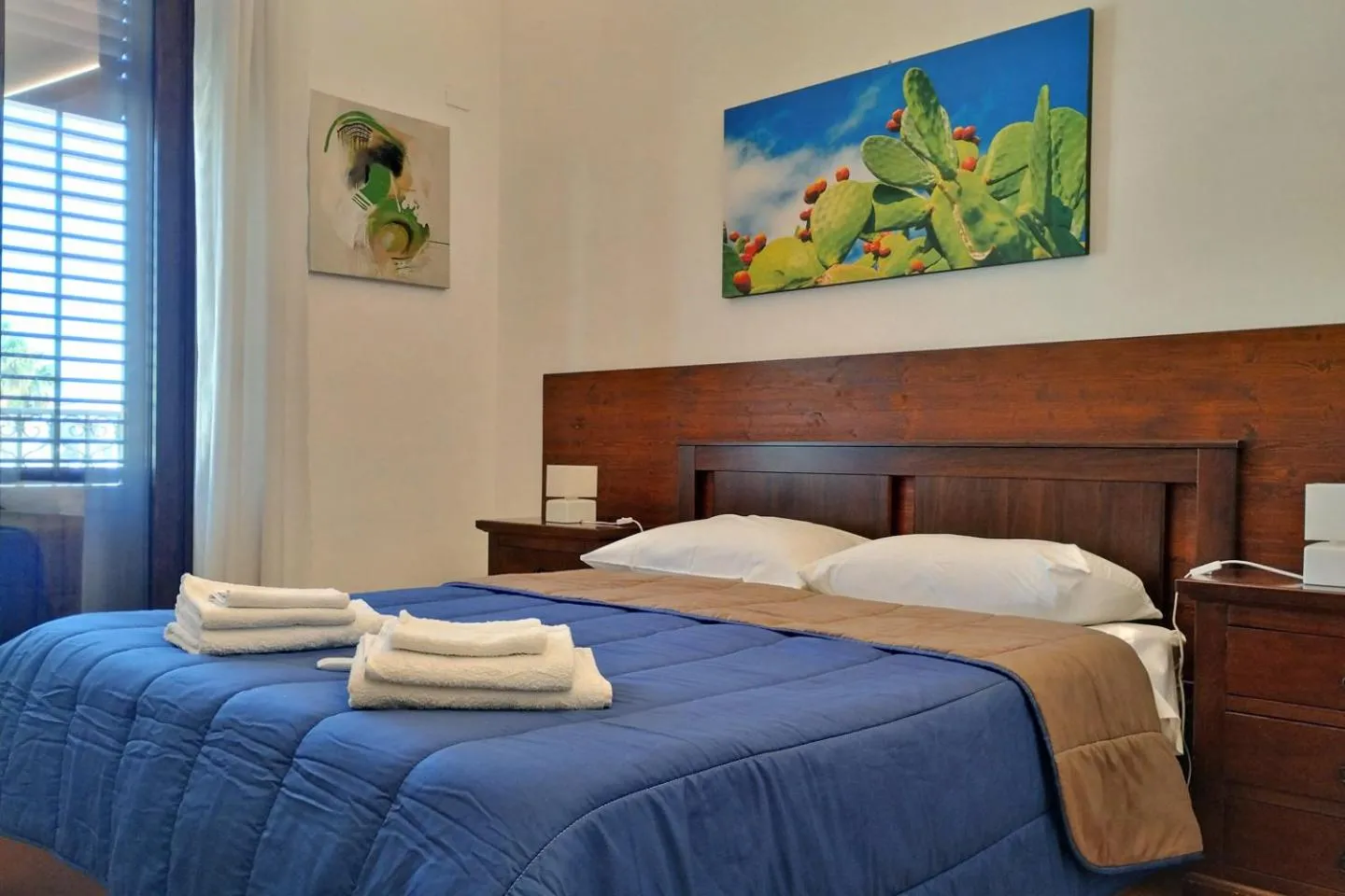 Bedroom, Bed in Porta Carini Residence