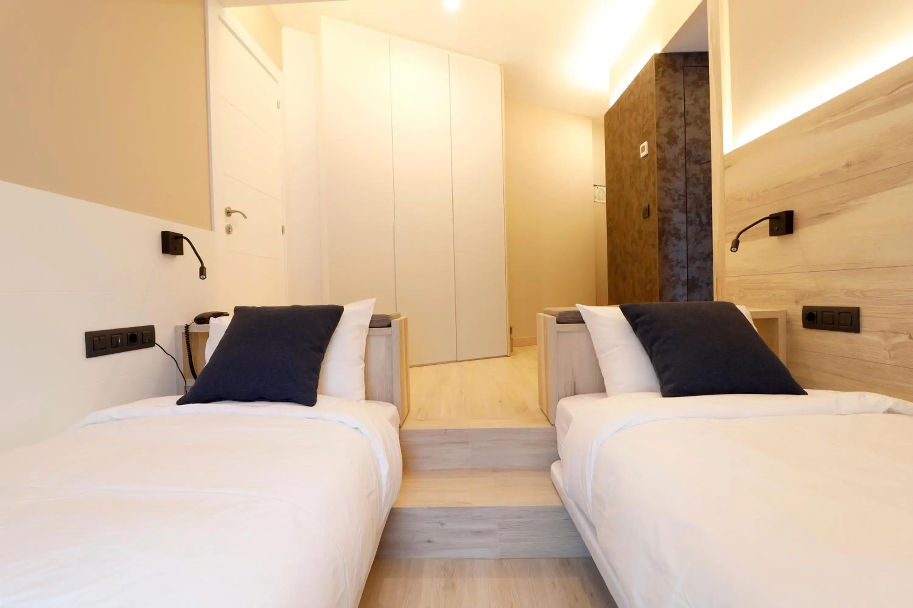 Bed in Hotel Montarto Bed in Hotel Montarto