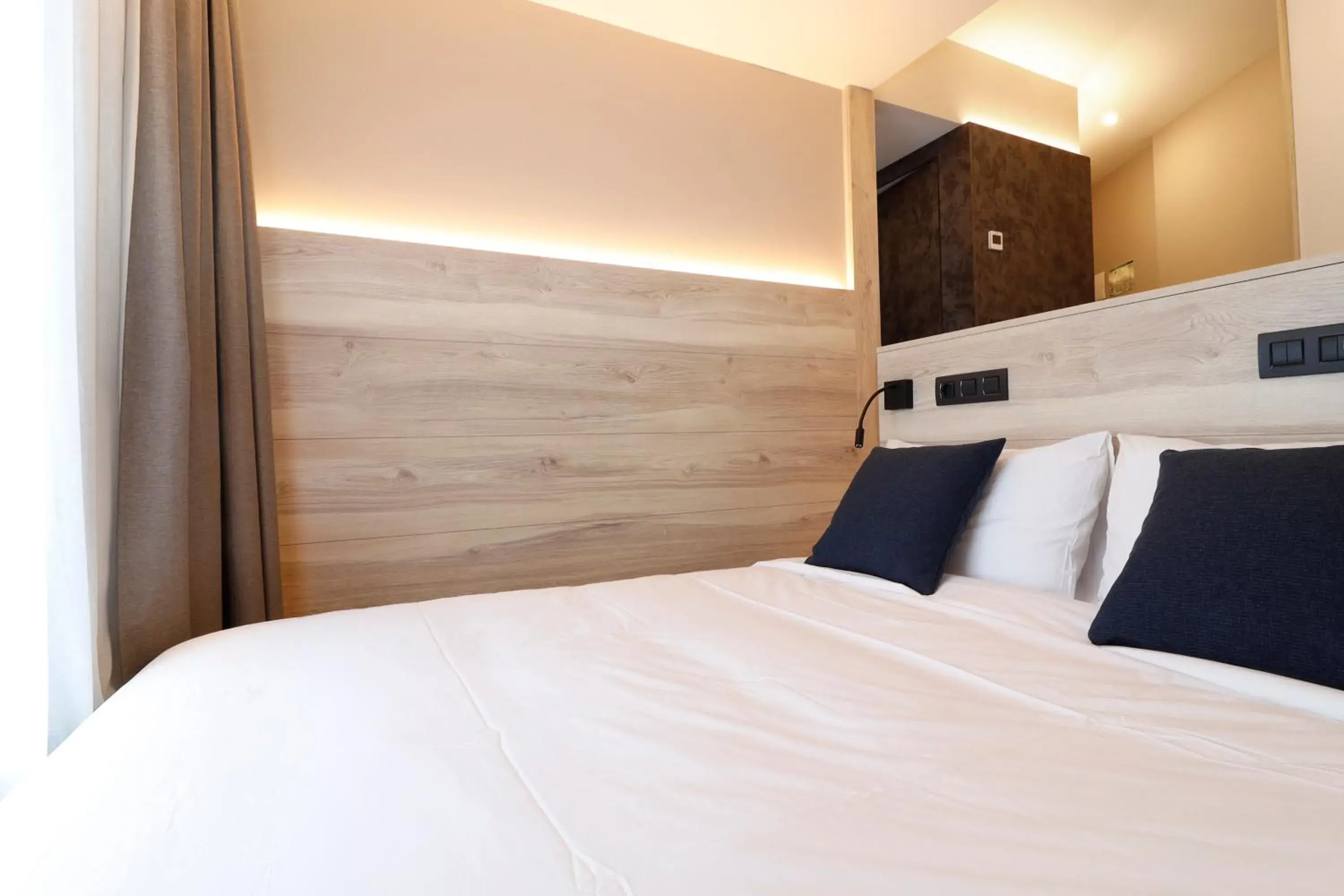 Bed in Hotel Montarto Bed in Hotel Montarto