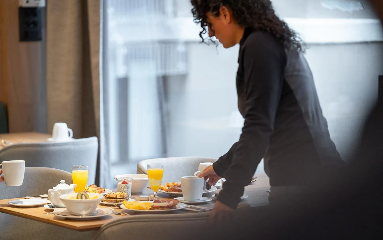 Breakfast in Hotel Montarto