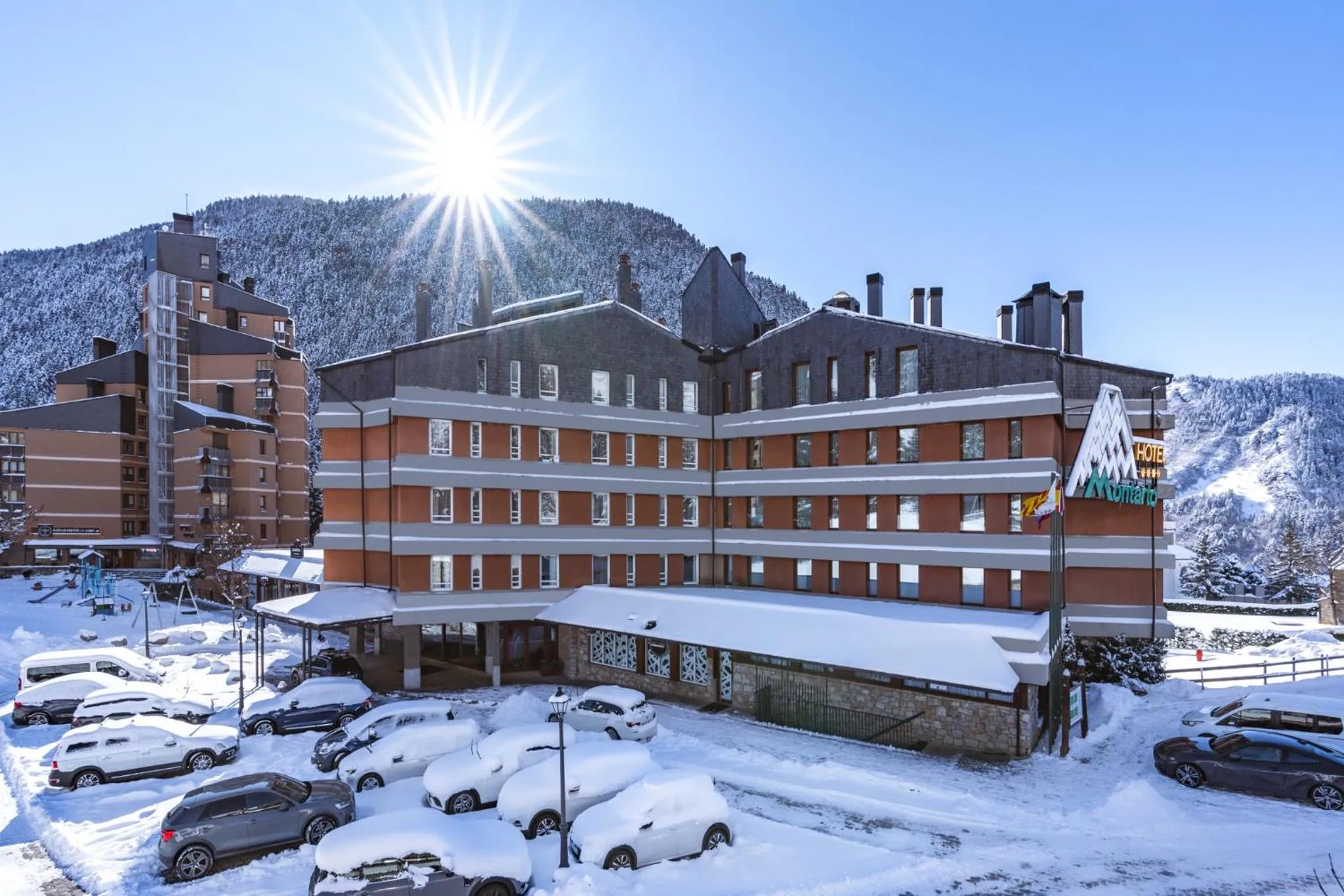 Property building in Hotel Montarto