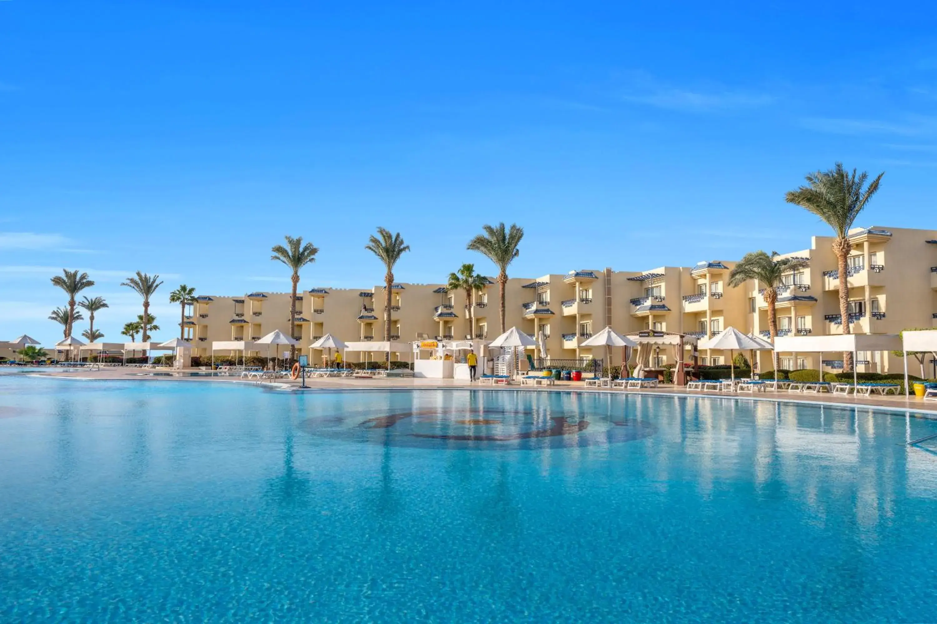 Pool view in Grand Oasis Resort Pool view in Grand Oasis Resort