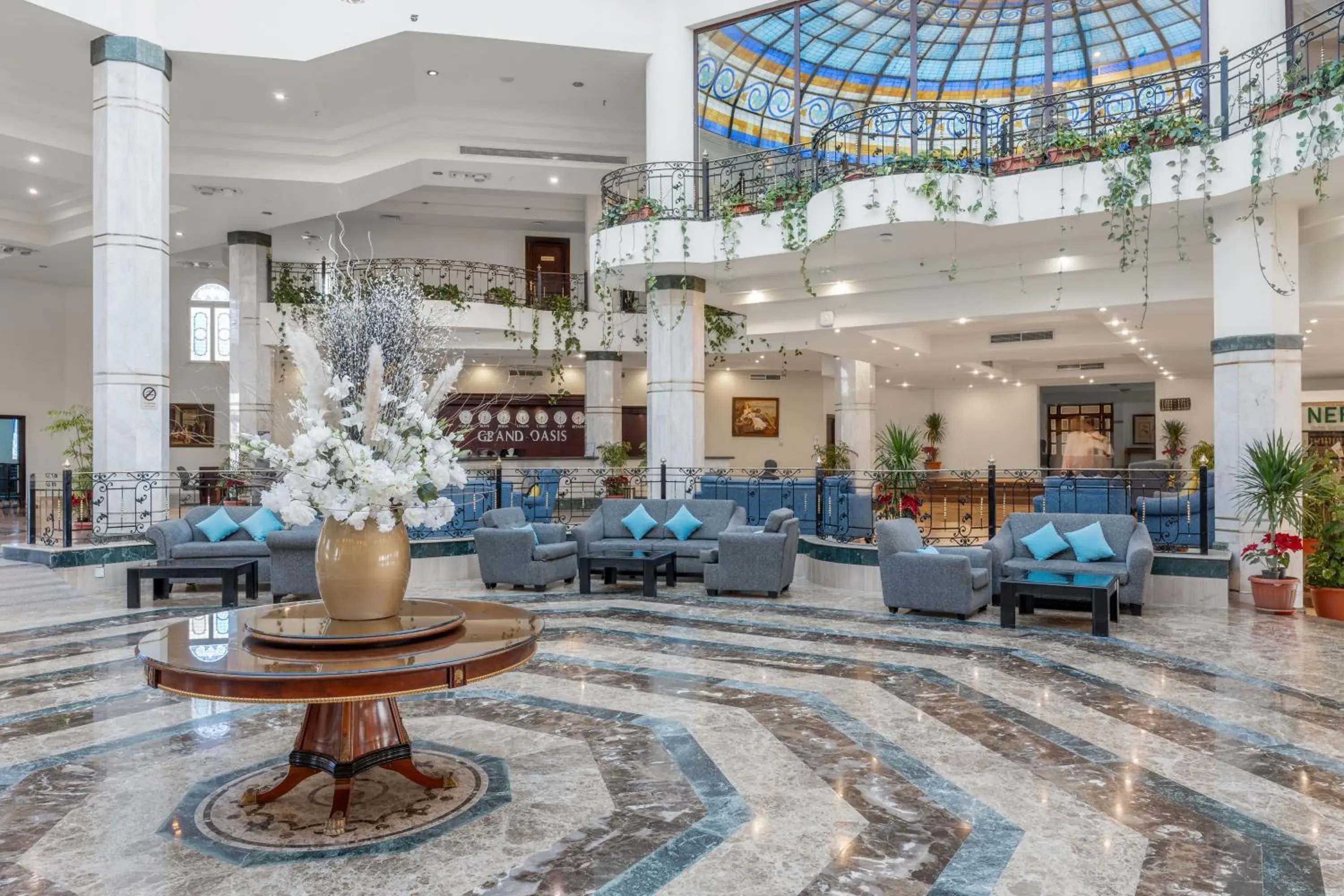 Lobby or reception in Grand Oasis Resort Lobby or reception in Grand Oasis Resort