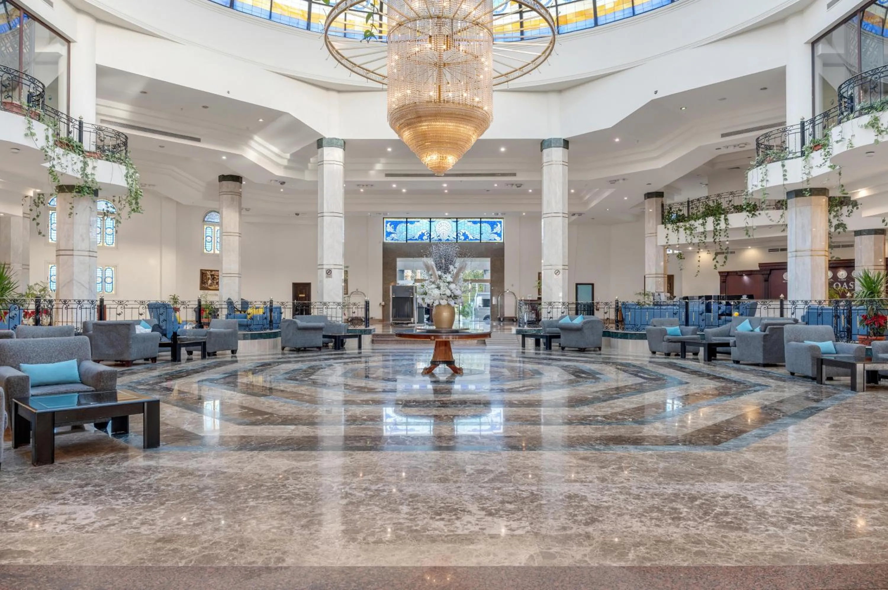 Lobby or reception in Grand Oasis Resort