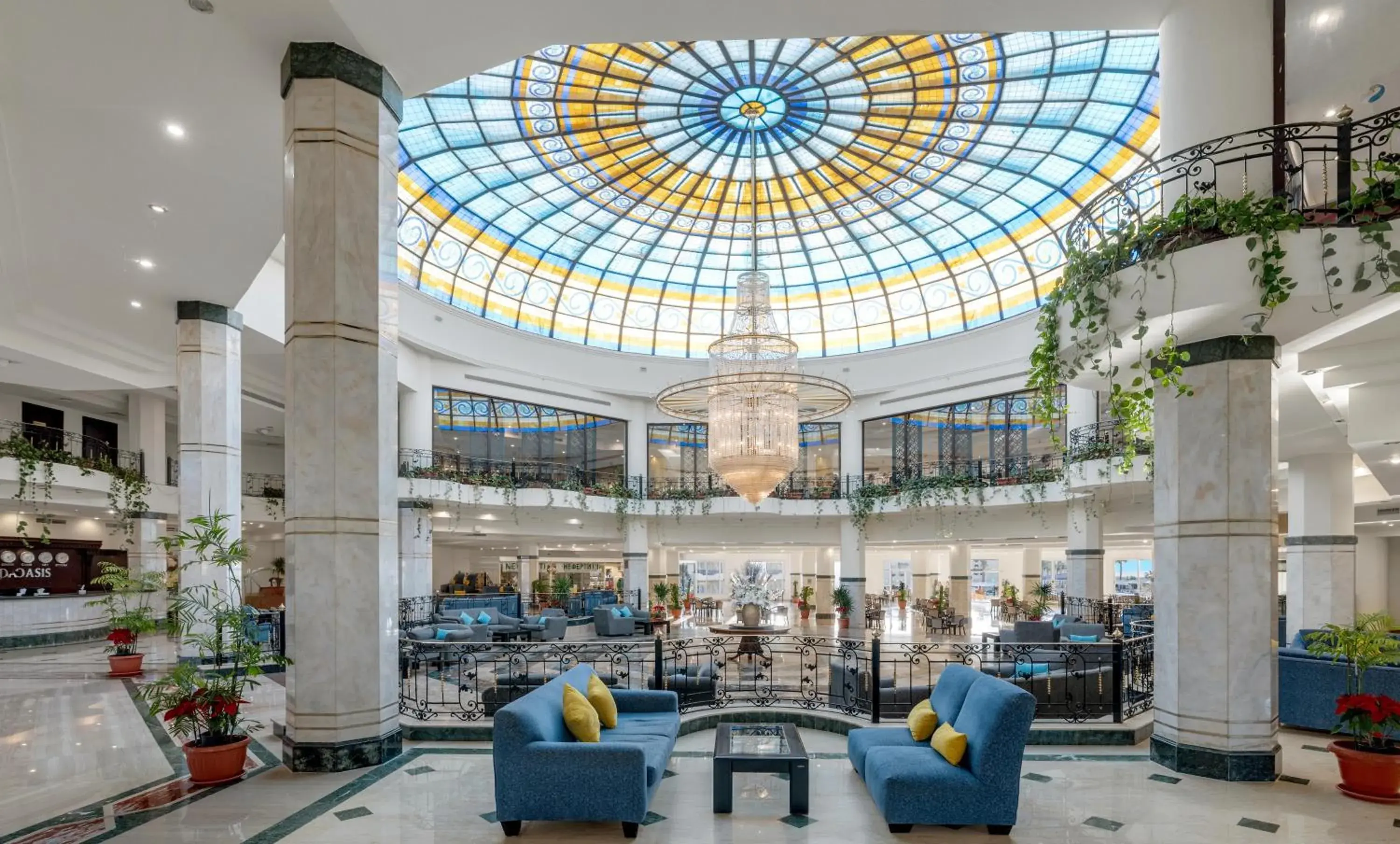 Lobby or reception in Grand Oasis Resort Lobby or reception in Grand Oasis Resort