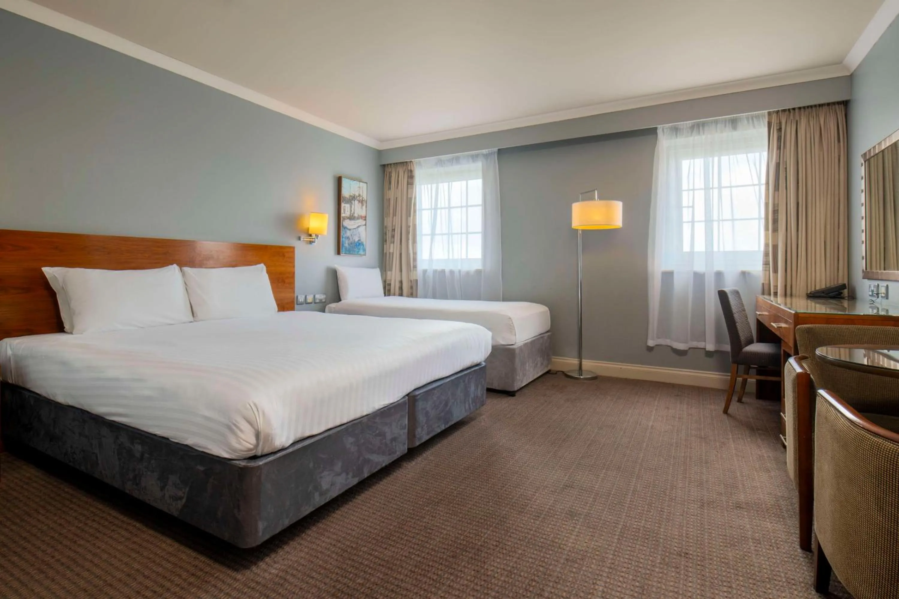 Bedroom, Bed in London Croydon Aerodrome Hotel, BW Signature Collection