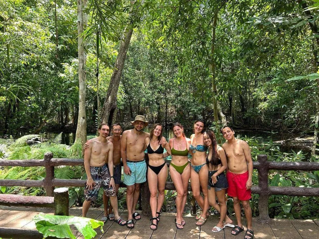 People in Sleeper Hostel