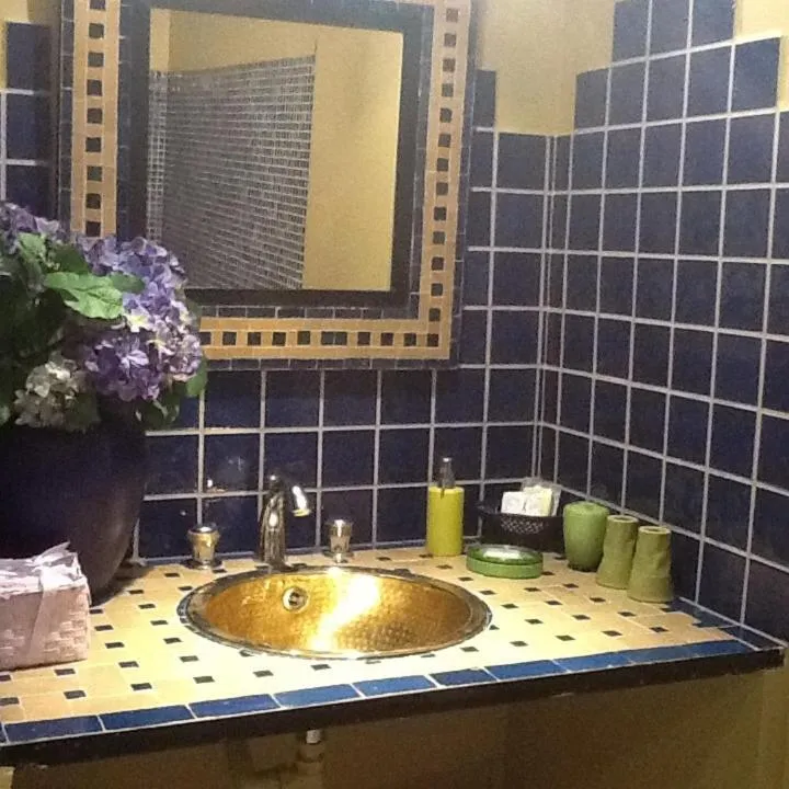 Toilet in La Villa Blanche