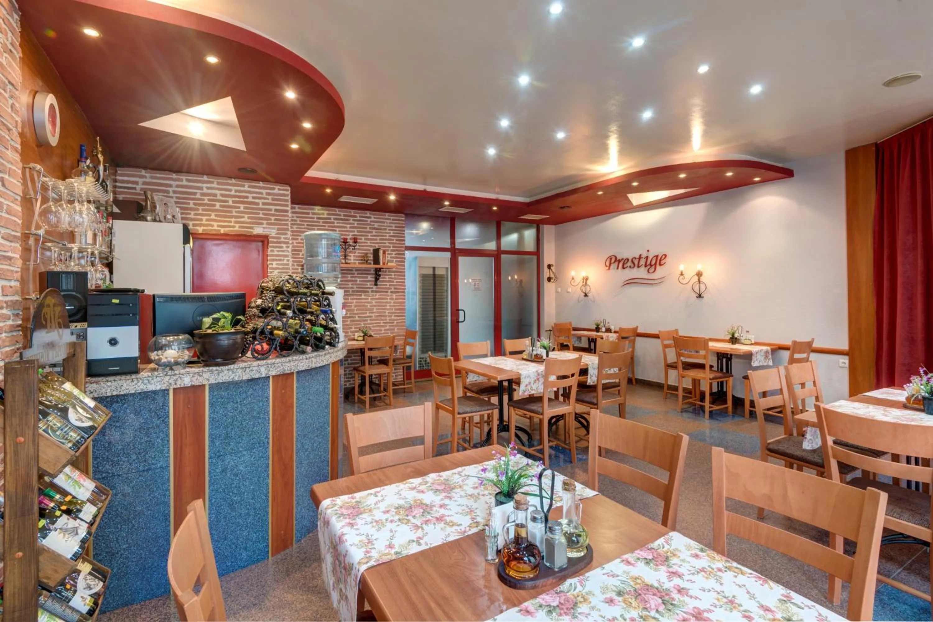 Alcoholic drinks in Family Hotel Prestige