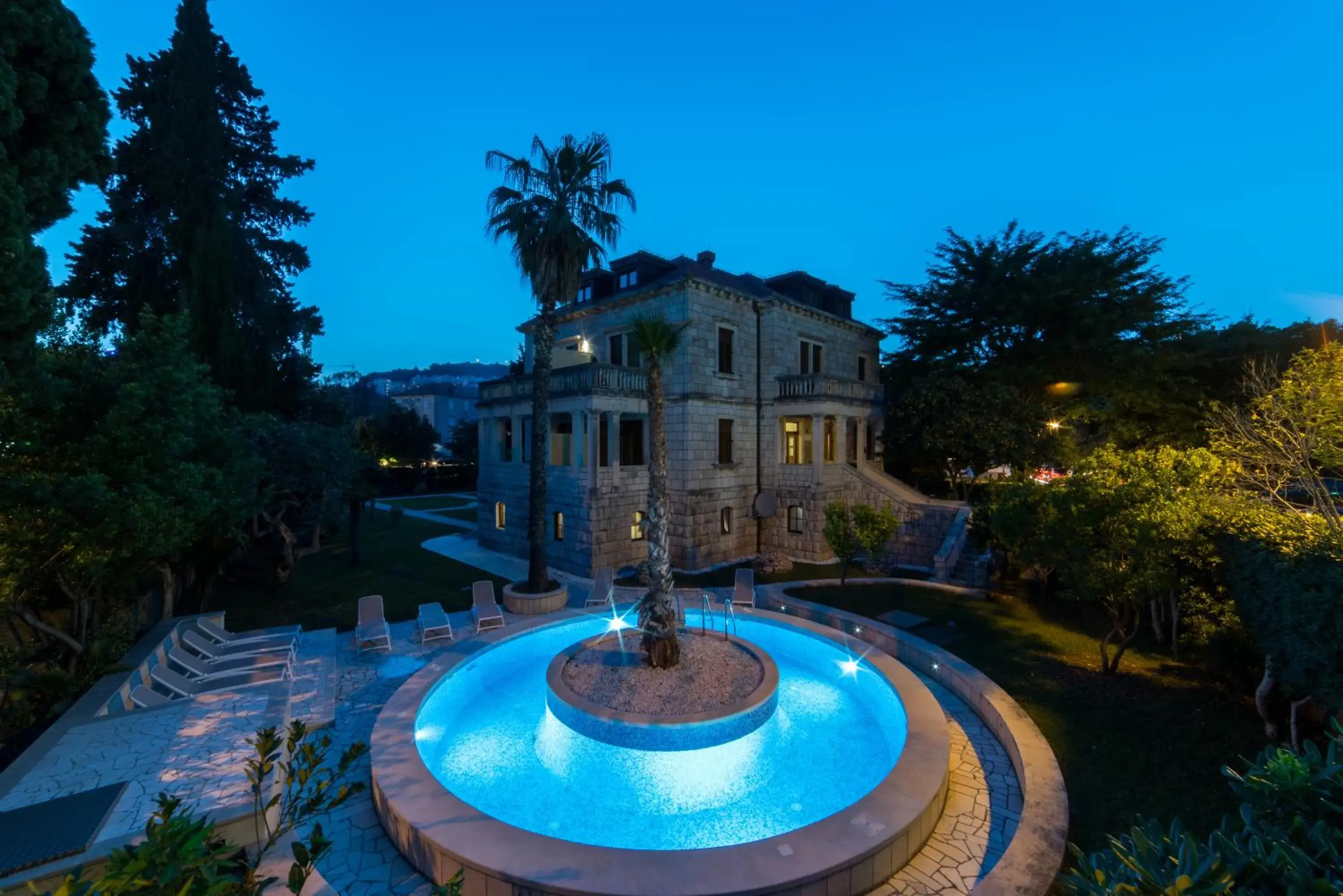 Swimming Pool in Villa Filaus B&B