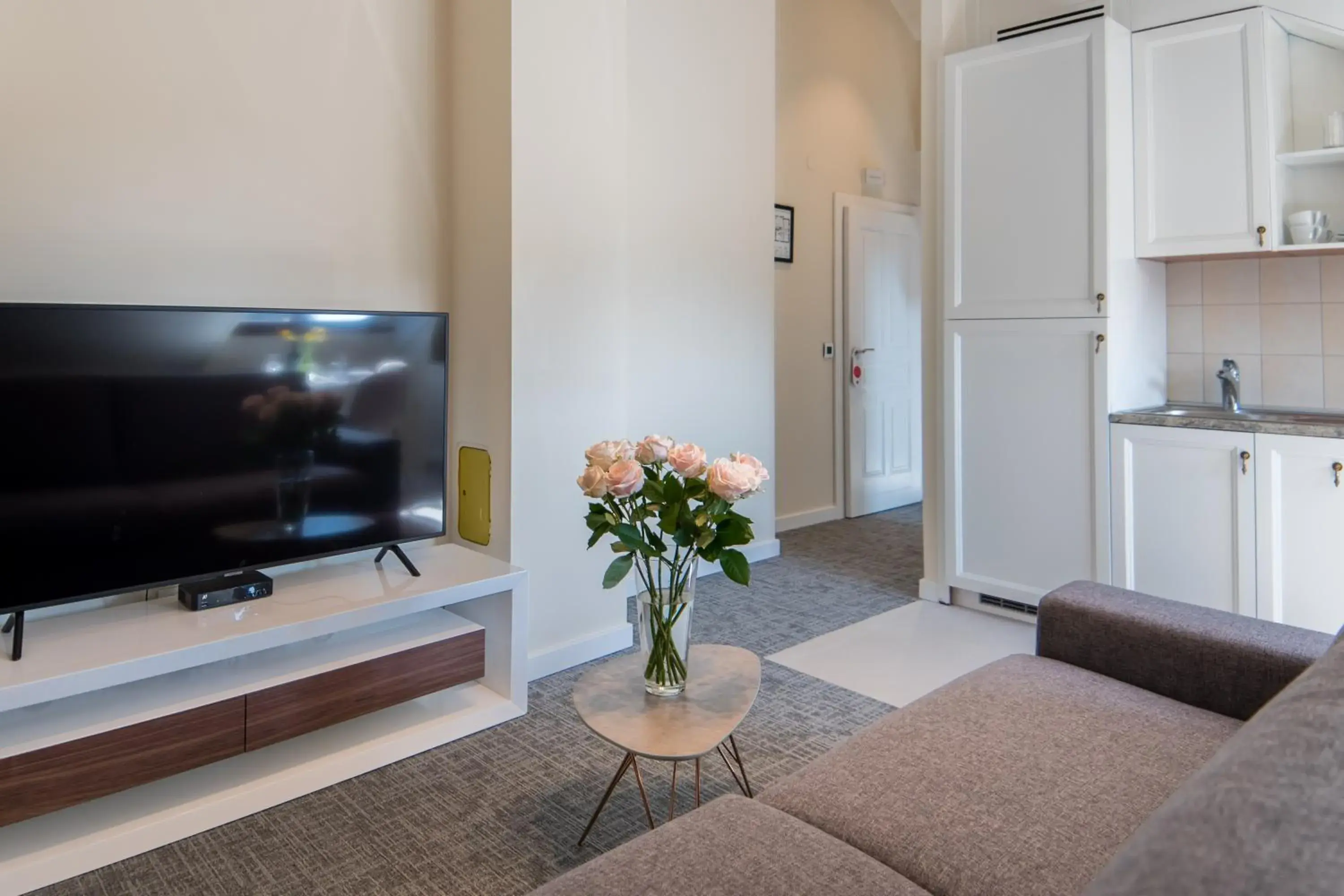 Living room, TV/Entertainment Center in Villa Filaus B&B