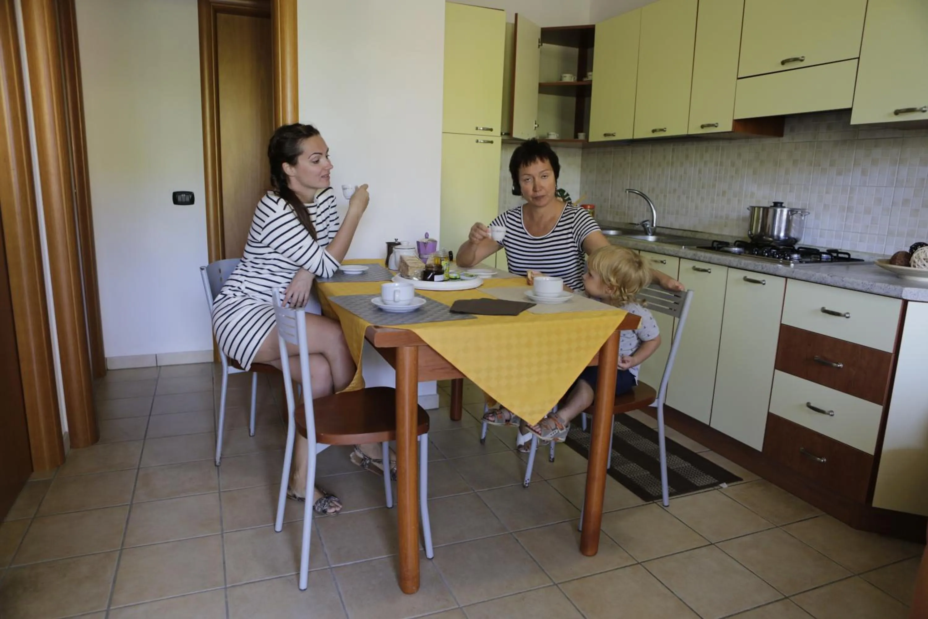 Living room in Il Calabriano Residence