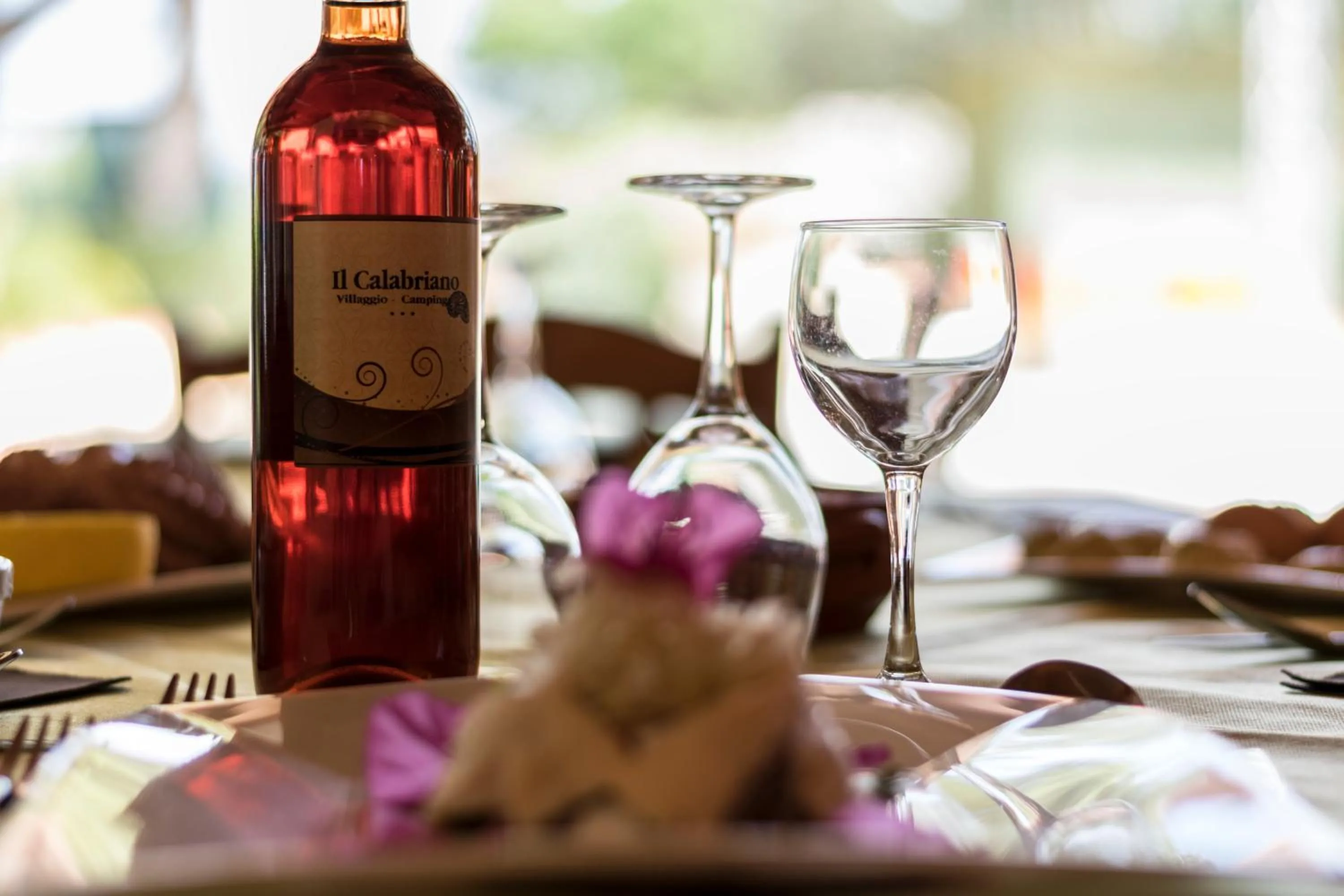 Alcoholic drinks in Il Calabriano Residence