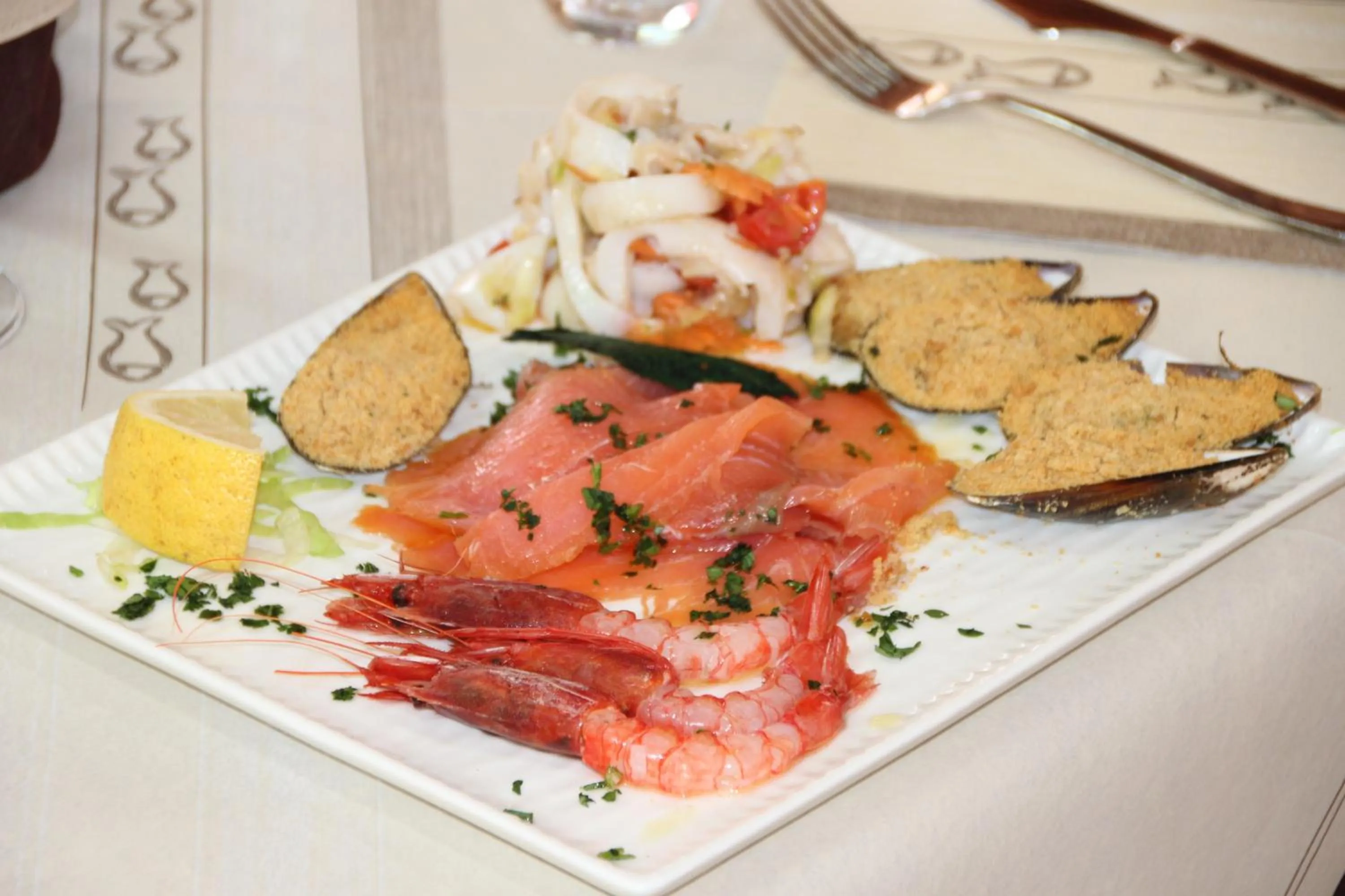 Food and drinks in Il Calabriano Residence