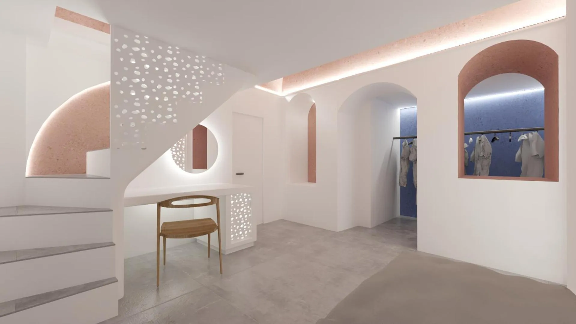 Bedroom in Kykladonisia Traditional Settlement