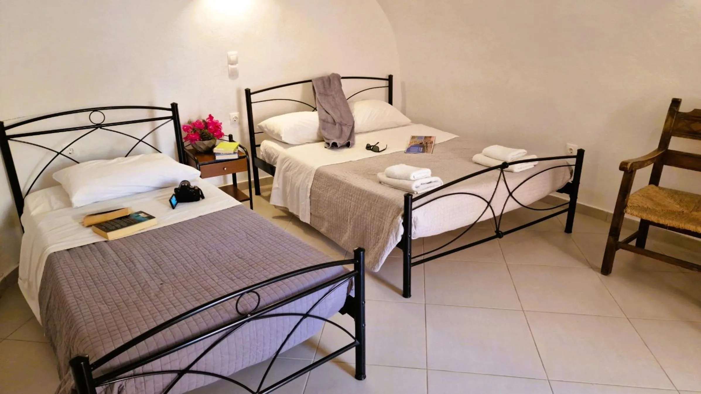 Photo of the whole room, Bed in Kykladonisia Traditional Settlement