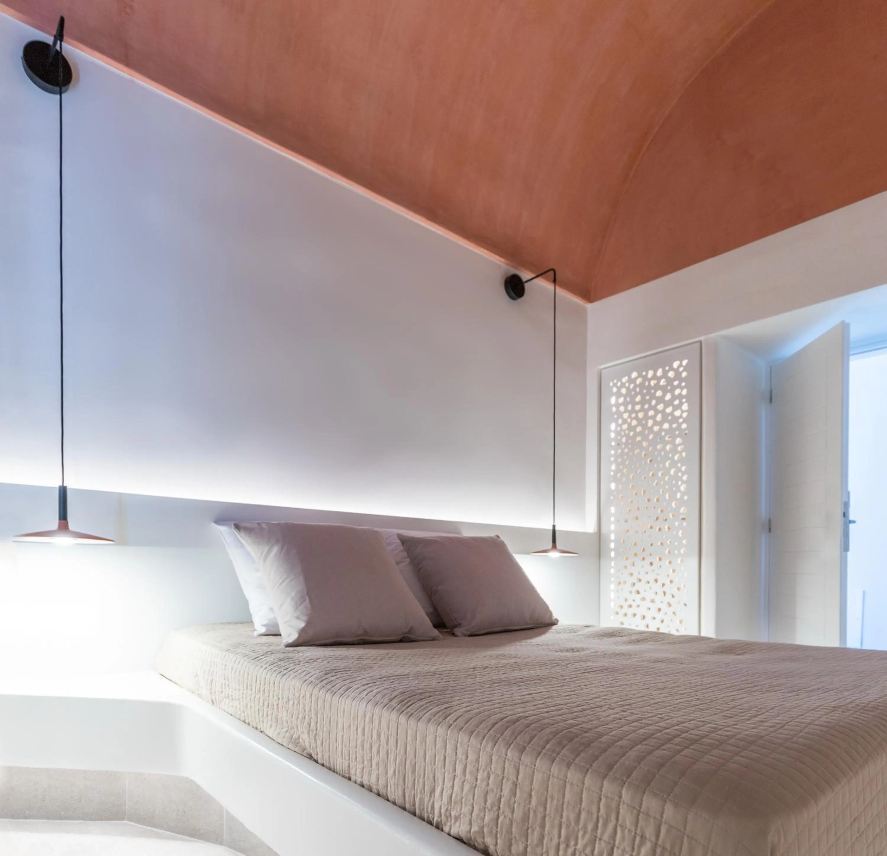 Bed in Kykladonisia Traditional Settlement