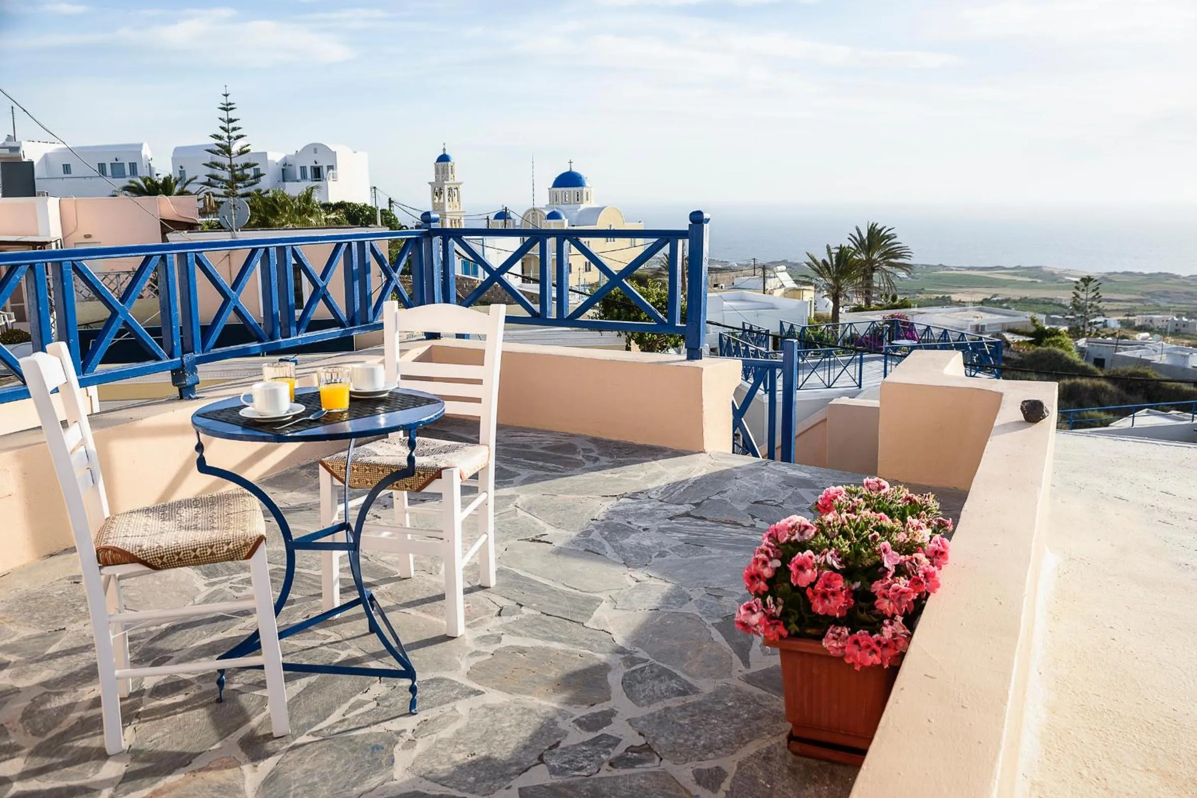 Balcony/Terrace in Kykladonisia Traditional Settlement