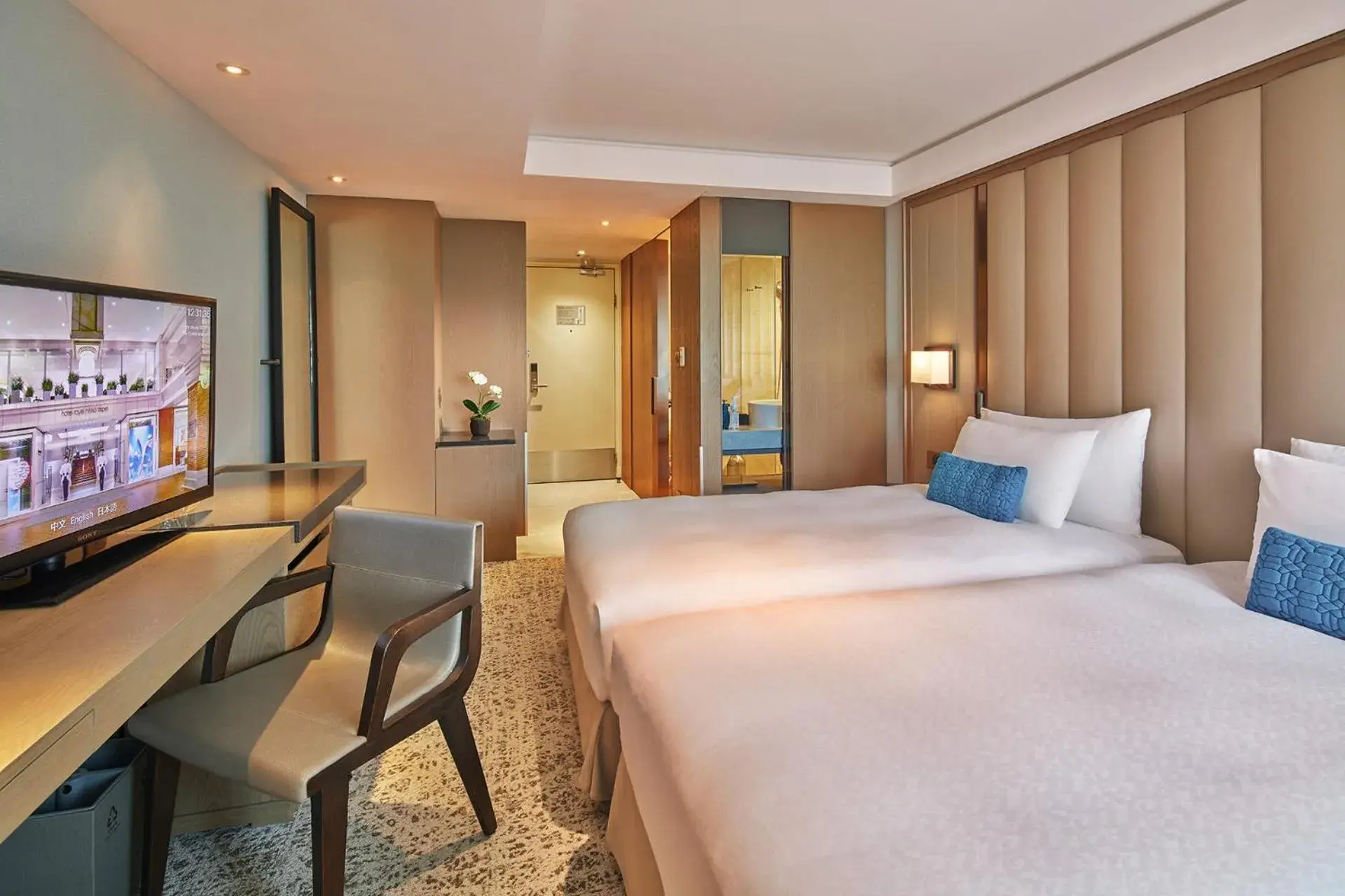 Deluxe Twin Room in Hotel Royal-Nikko Taipei Deluxe Twin Room in Hotel Royal-Nikko Taipei