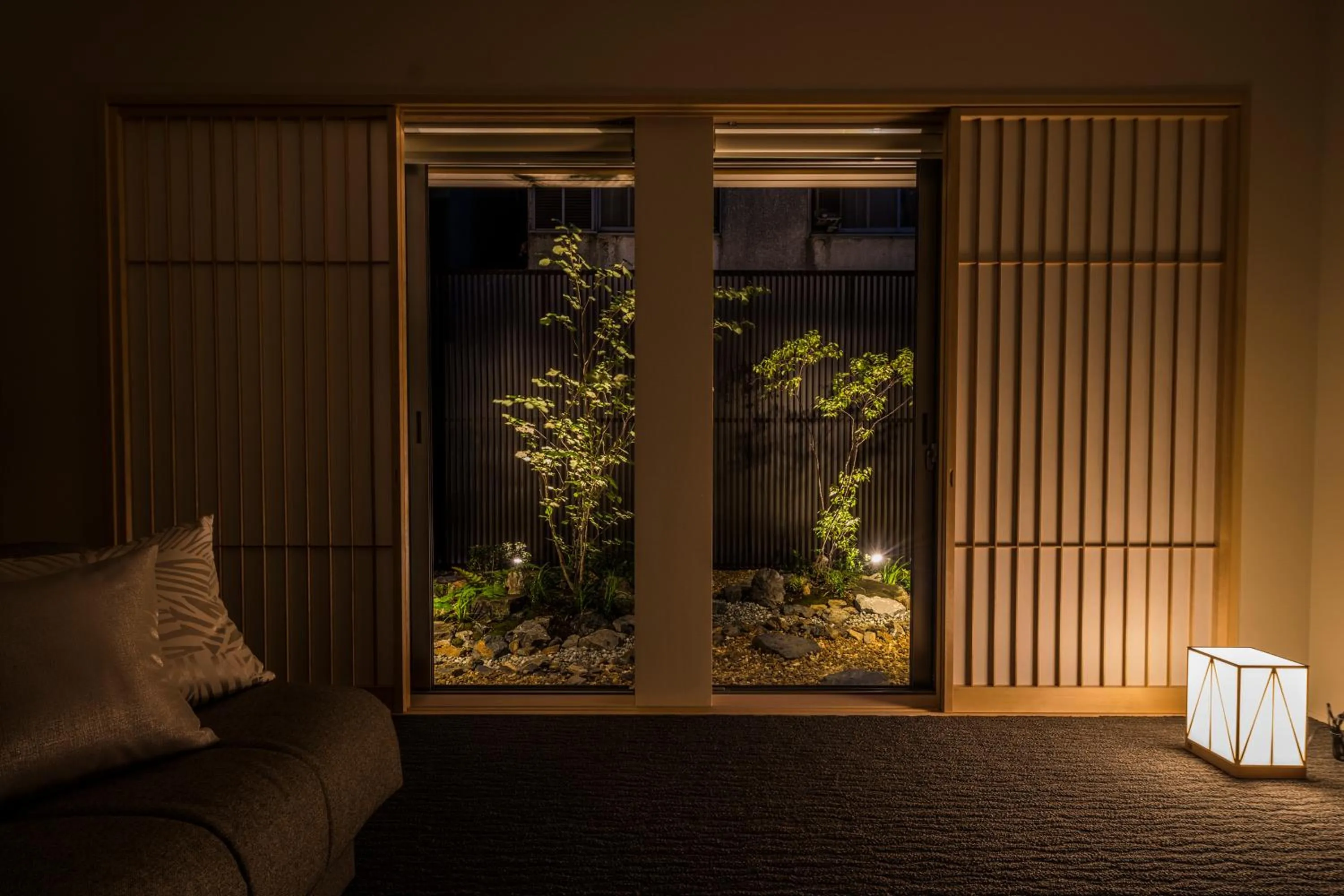 Garden in Tomoya Residence Hotel Kyoto