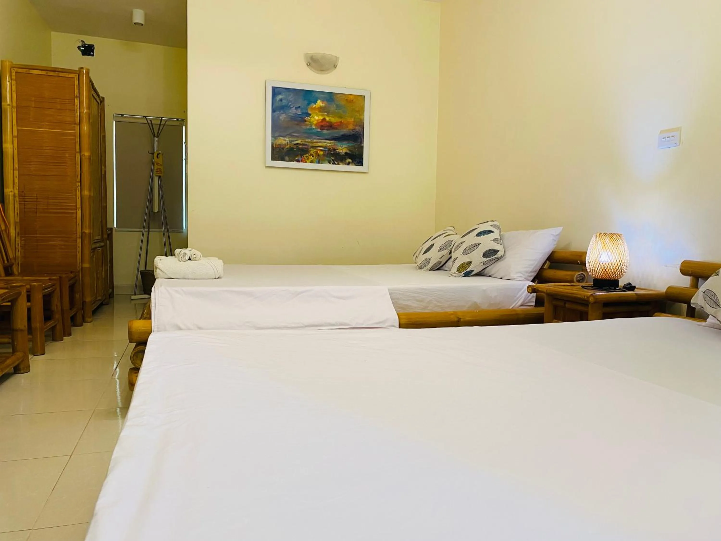 Bed in Ngoc Linh Villas