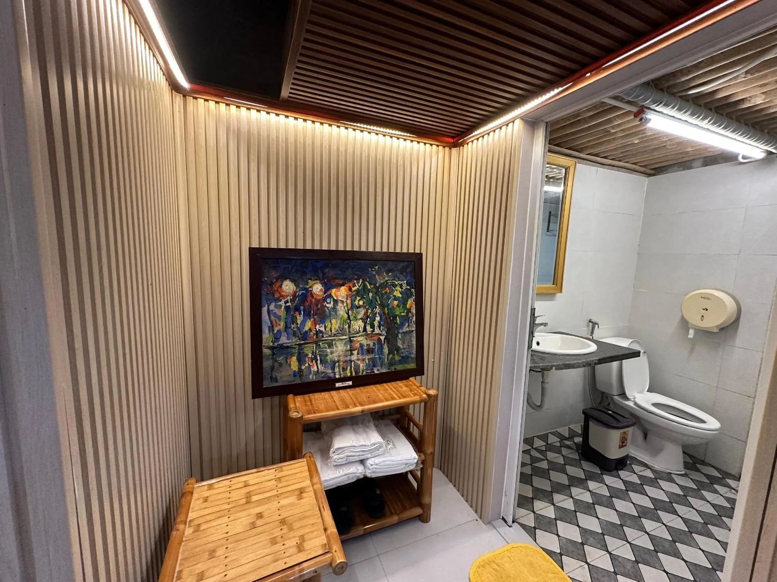 Toilet in Ngoc Linh Villas