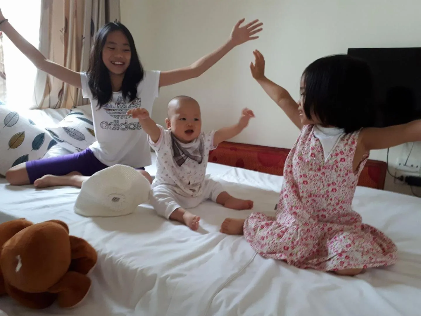 Bed in Ngoc Linh Villas