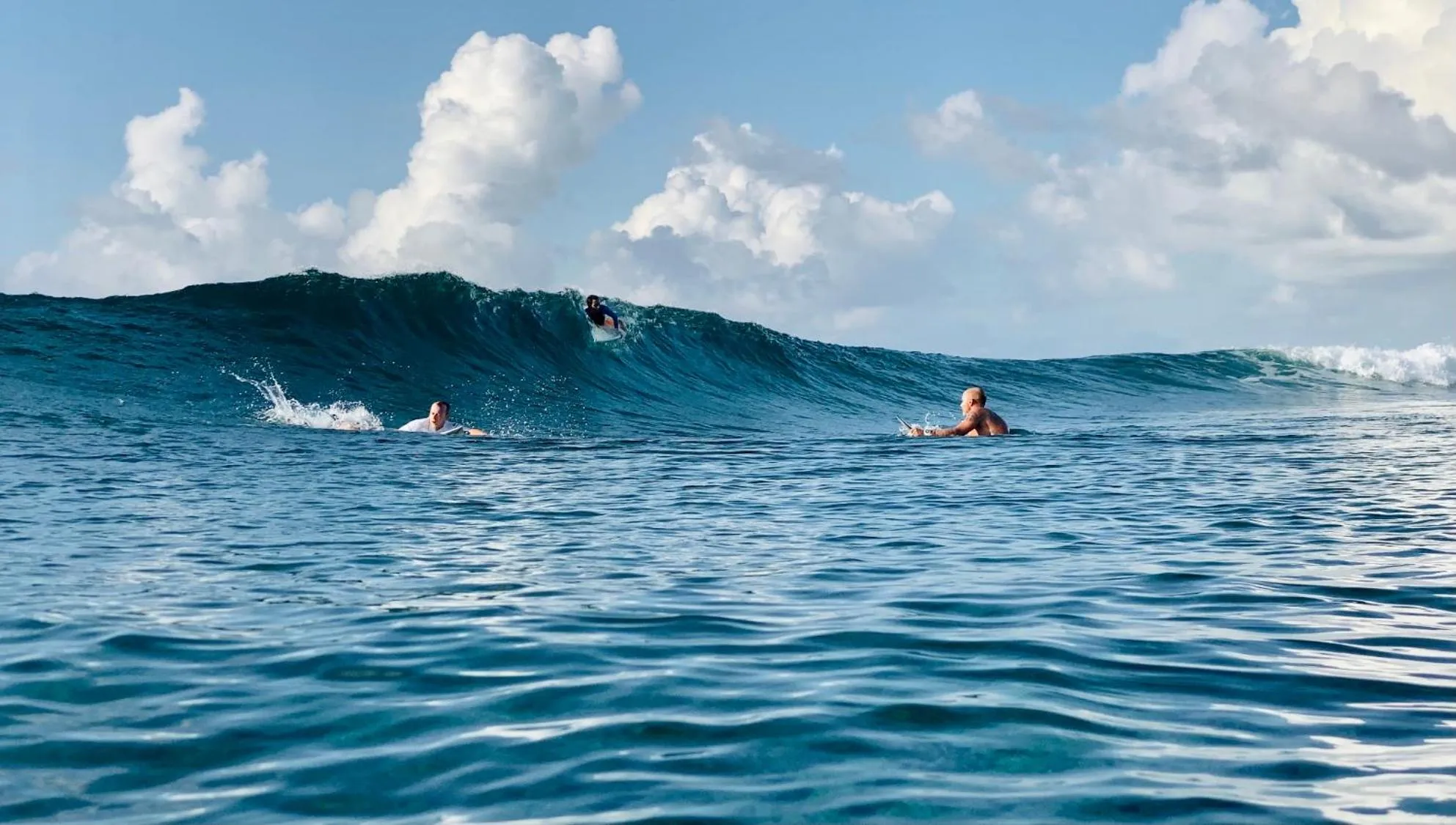 Natural landscape in Reef Edge Thulusdhoo, Maldives