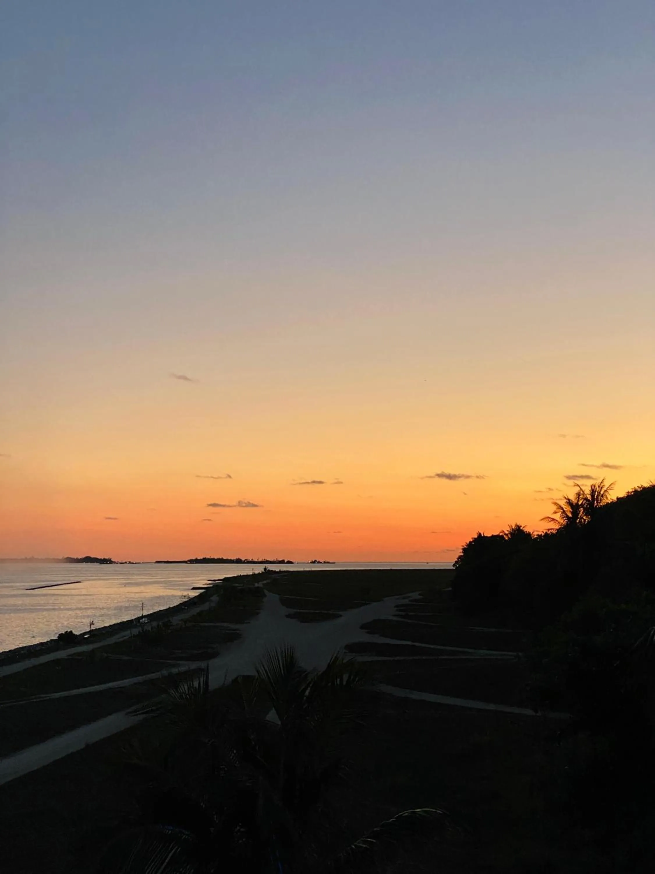 Sunset in Reef Edge Thulusdhoo, Maldives