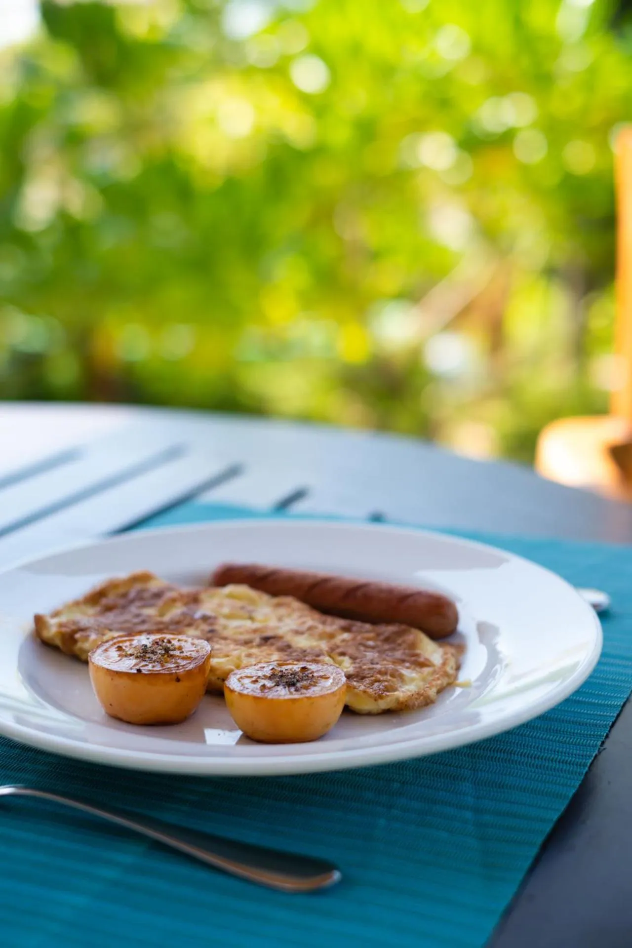 Food in Reef Edge Thulusdhoo, Maldives