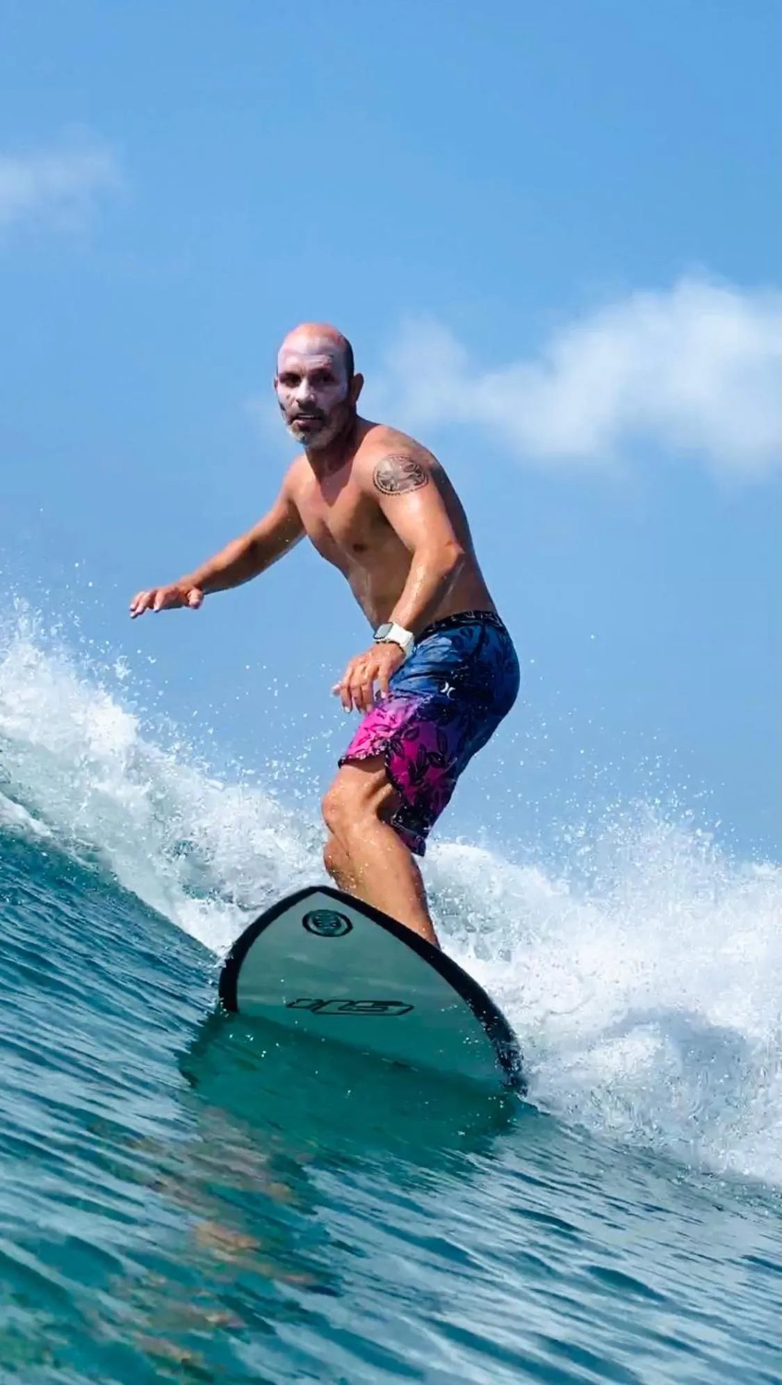People in Reef Edge Thulusdhoo, Maldives