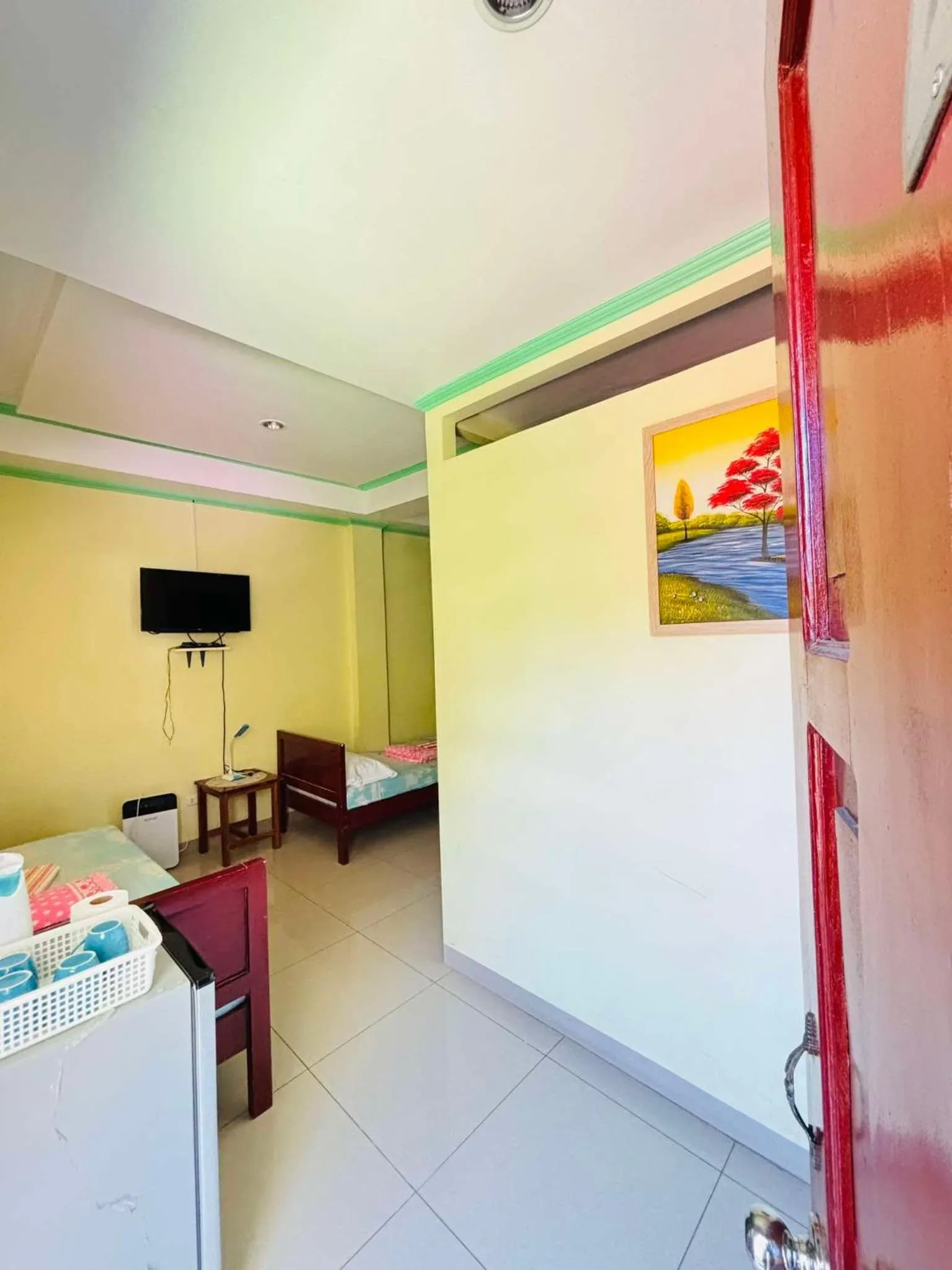 Bed in La Fela Pension House