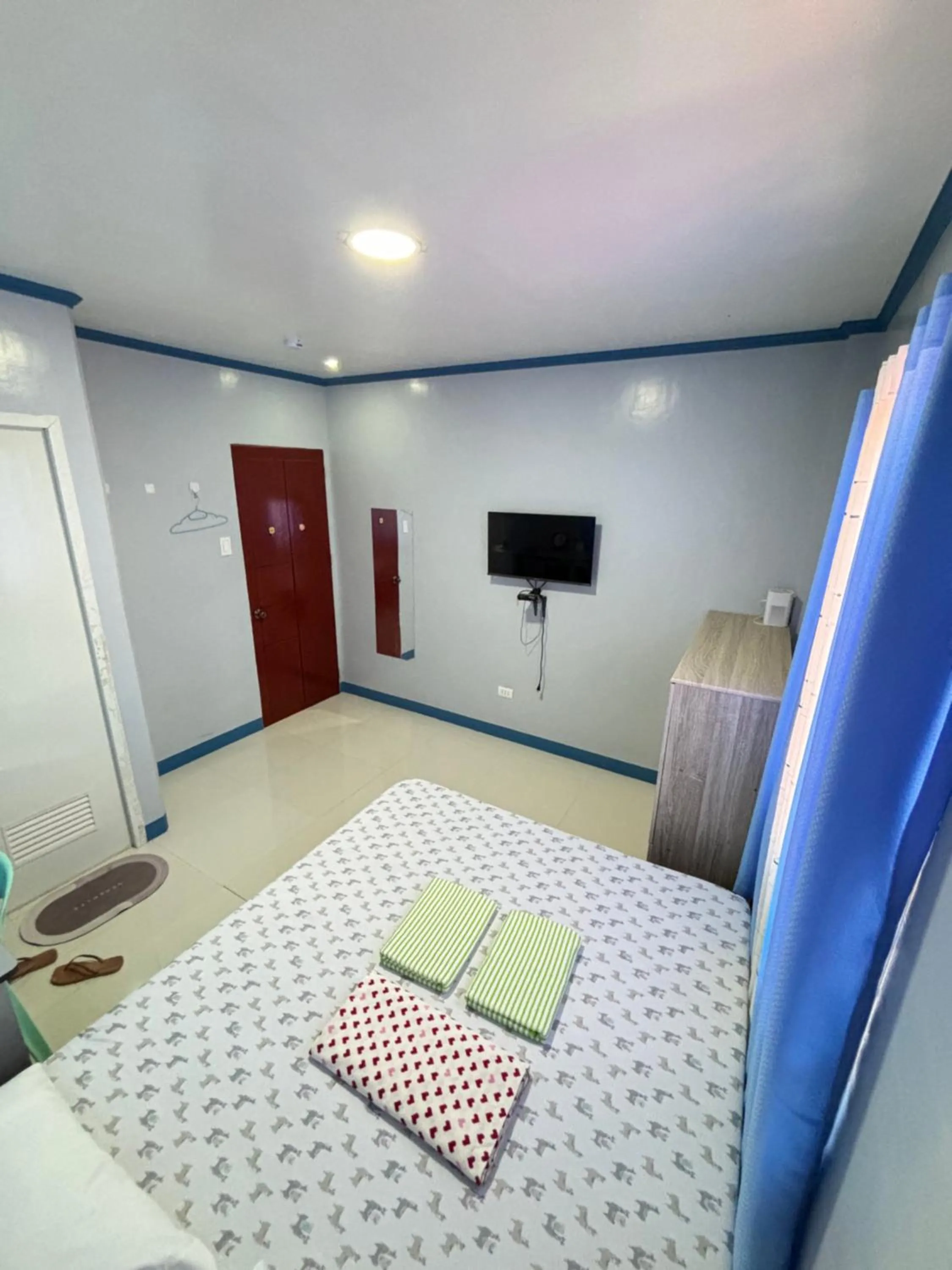 Bed in La Fela Pension House