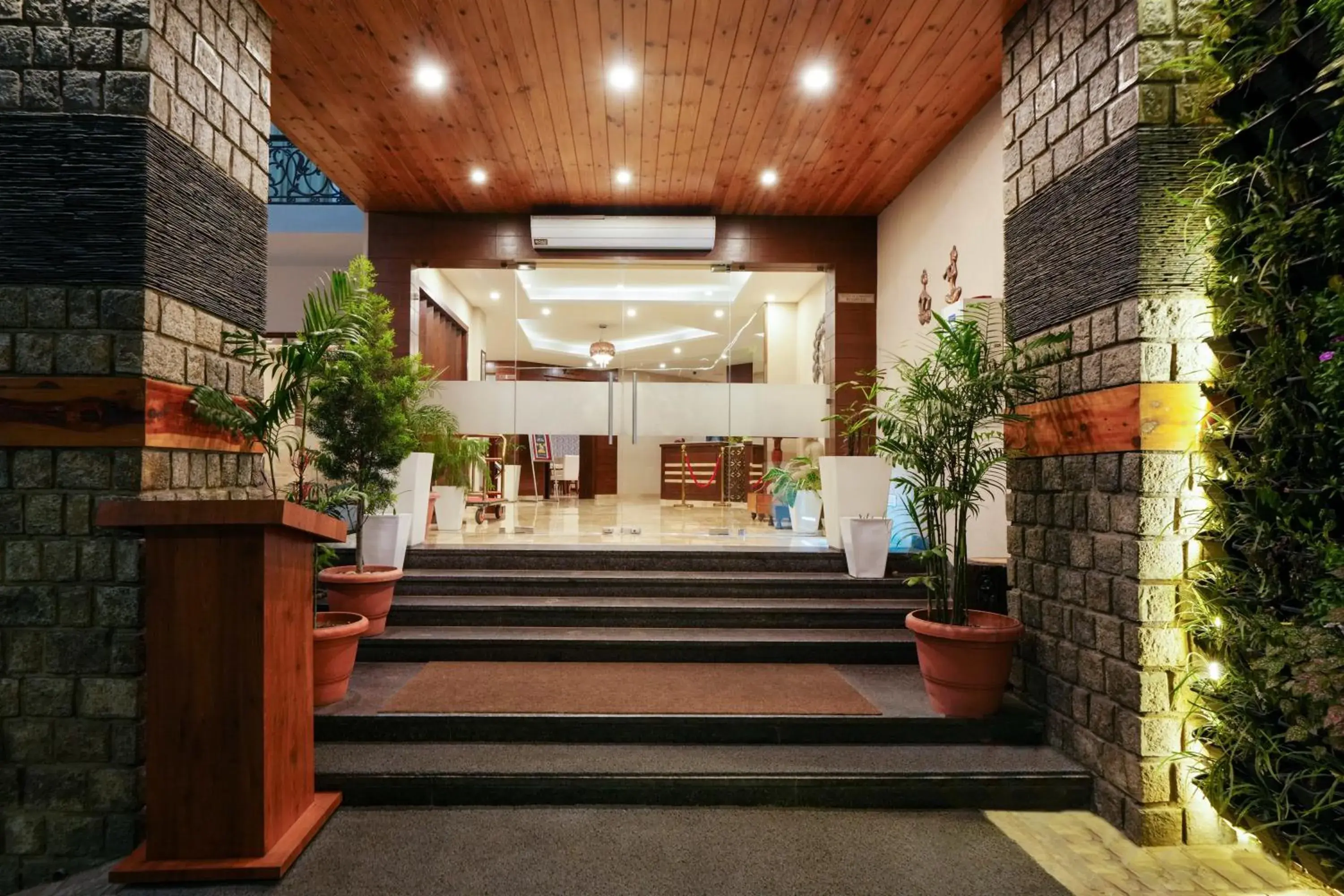 Facade/entrance in The Bliss Palampur Facade/entrance in The Bliss Palampur