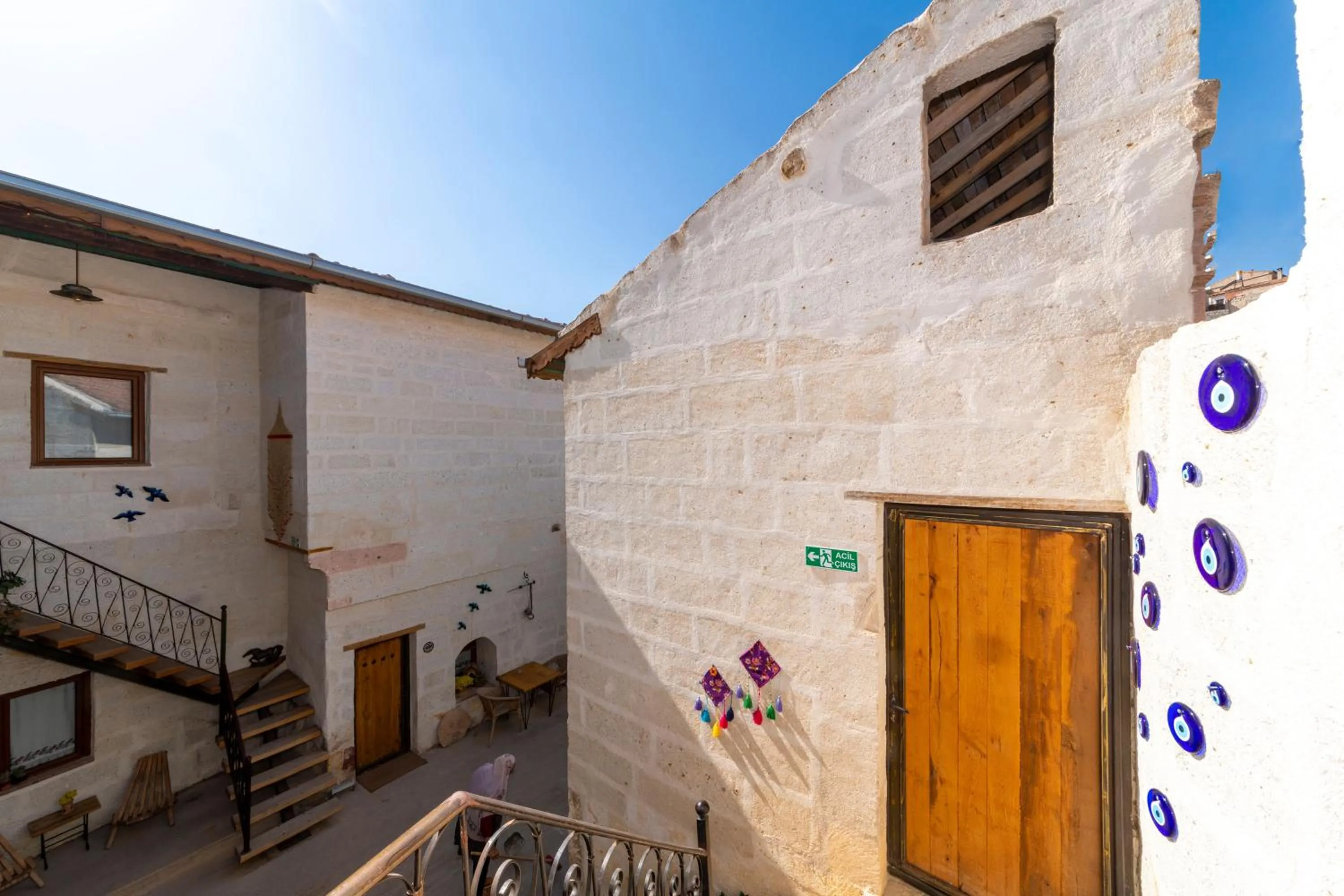 Property building in terracota hotel