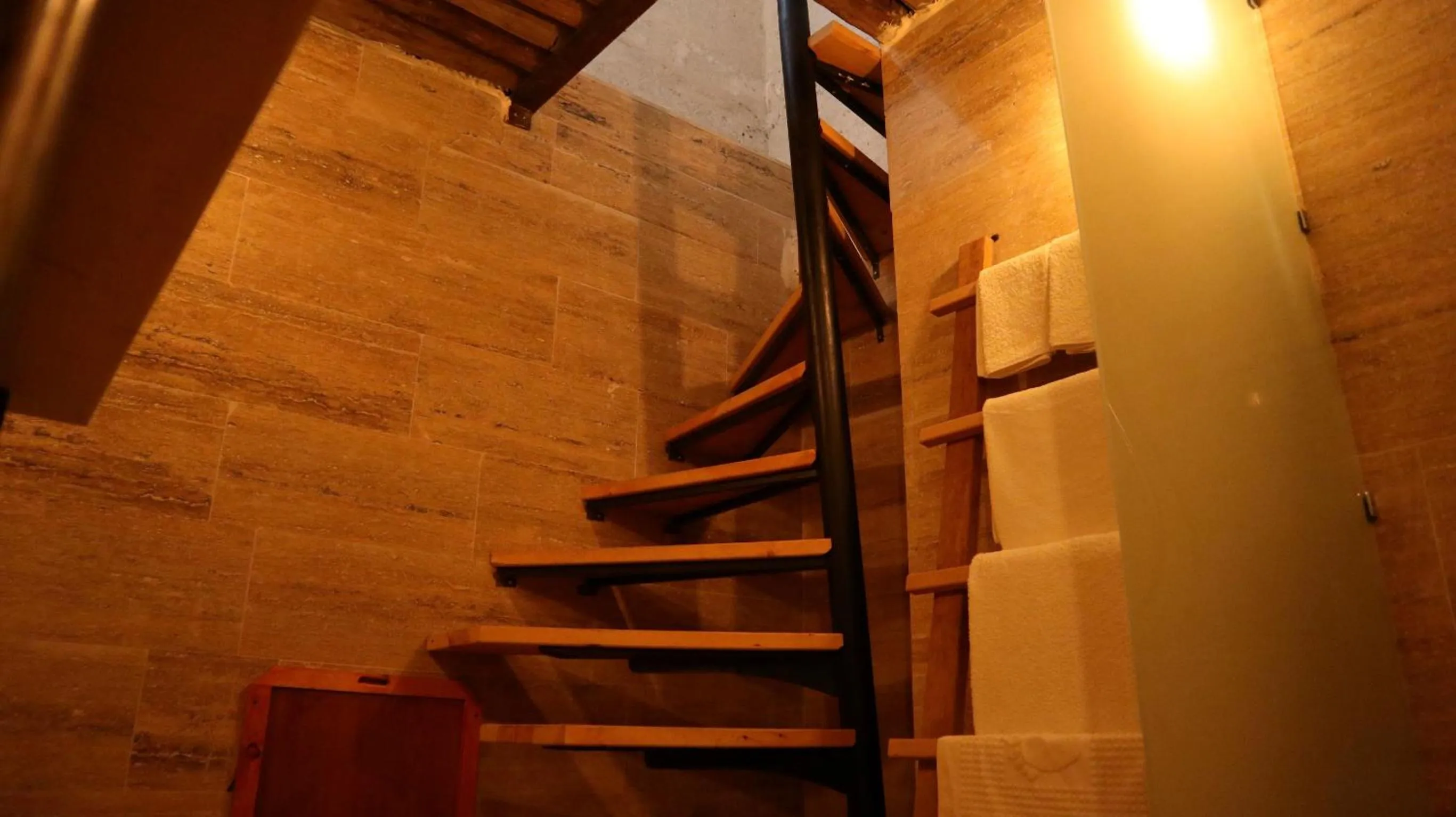 Toilet in terracota hotel