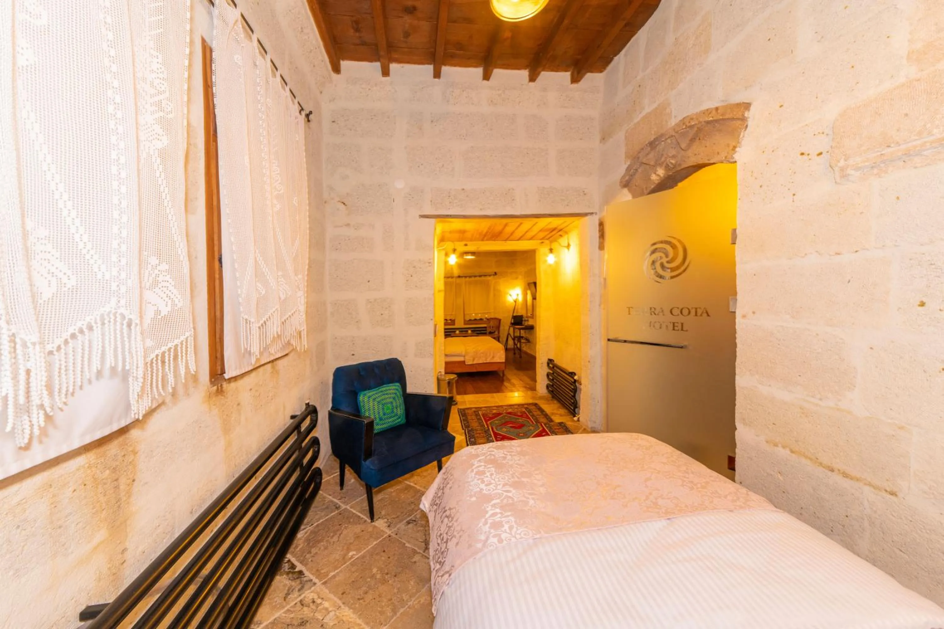 Living room, Bed in terracota hotel