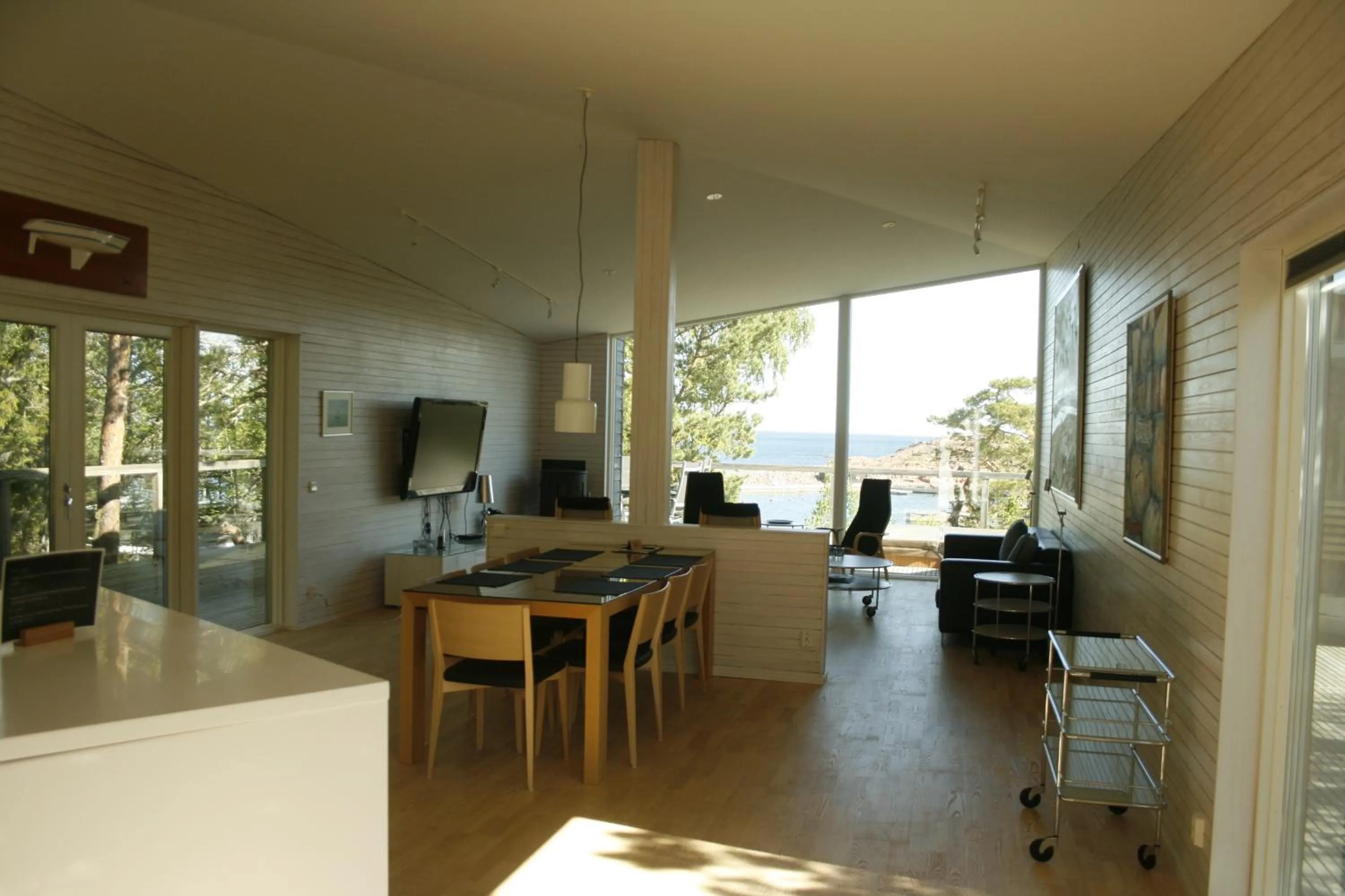 Living room in HavsVidden Resort