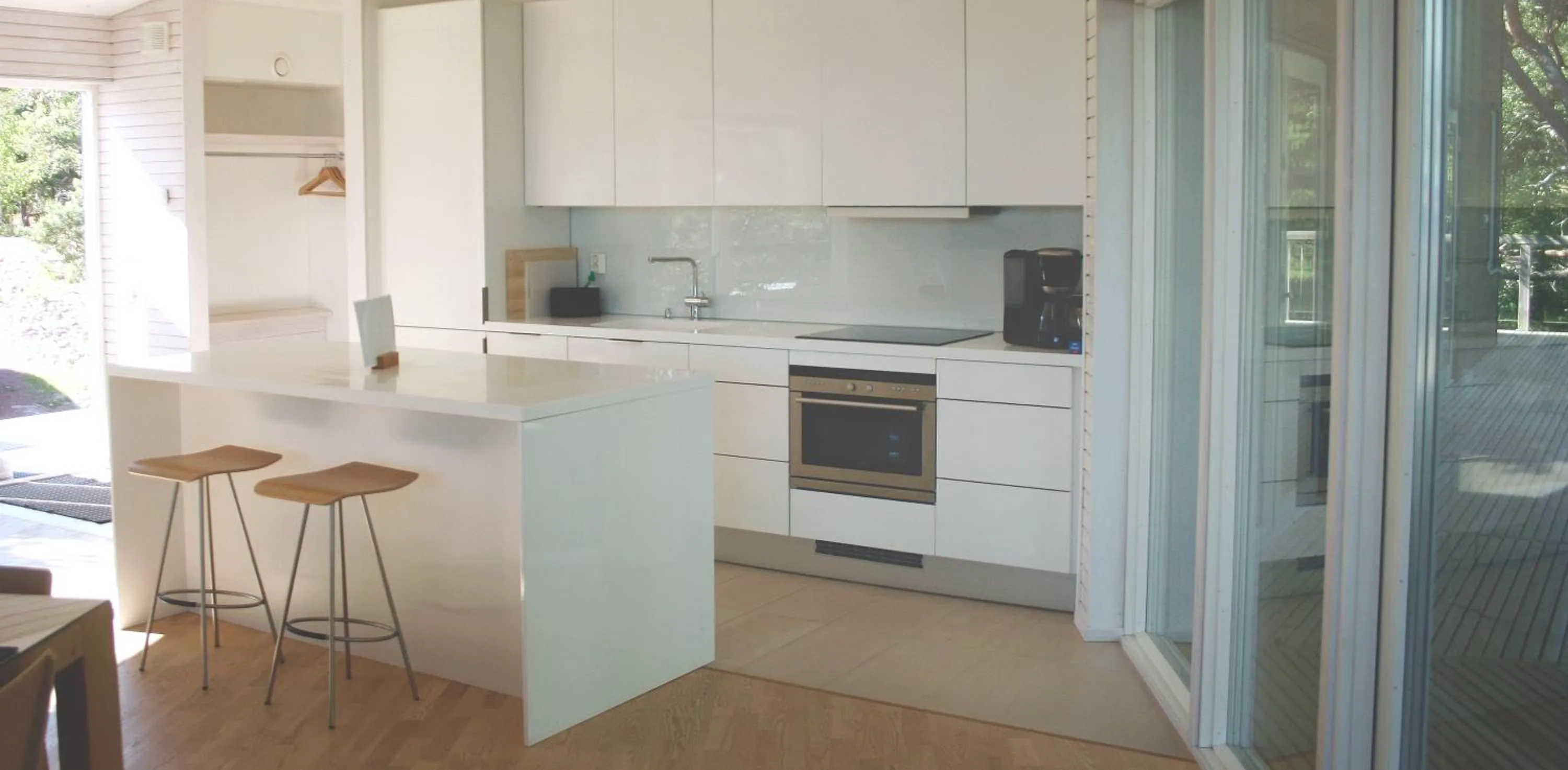 Kitchen or kitchenette in HavsVidden Resort