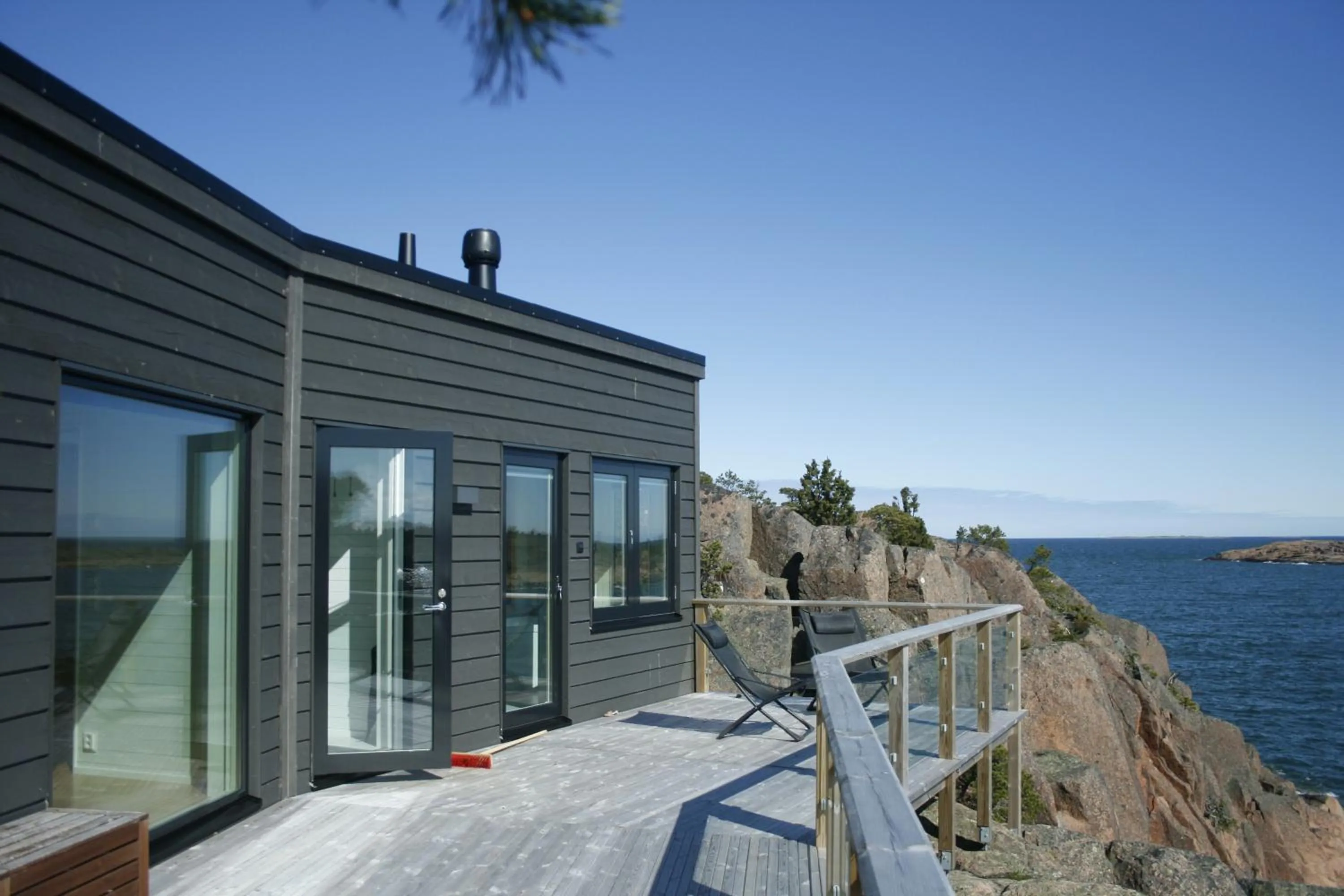 Patio in HavsVidden Resort