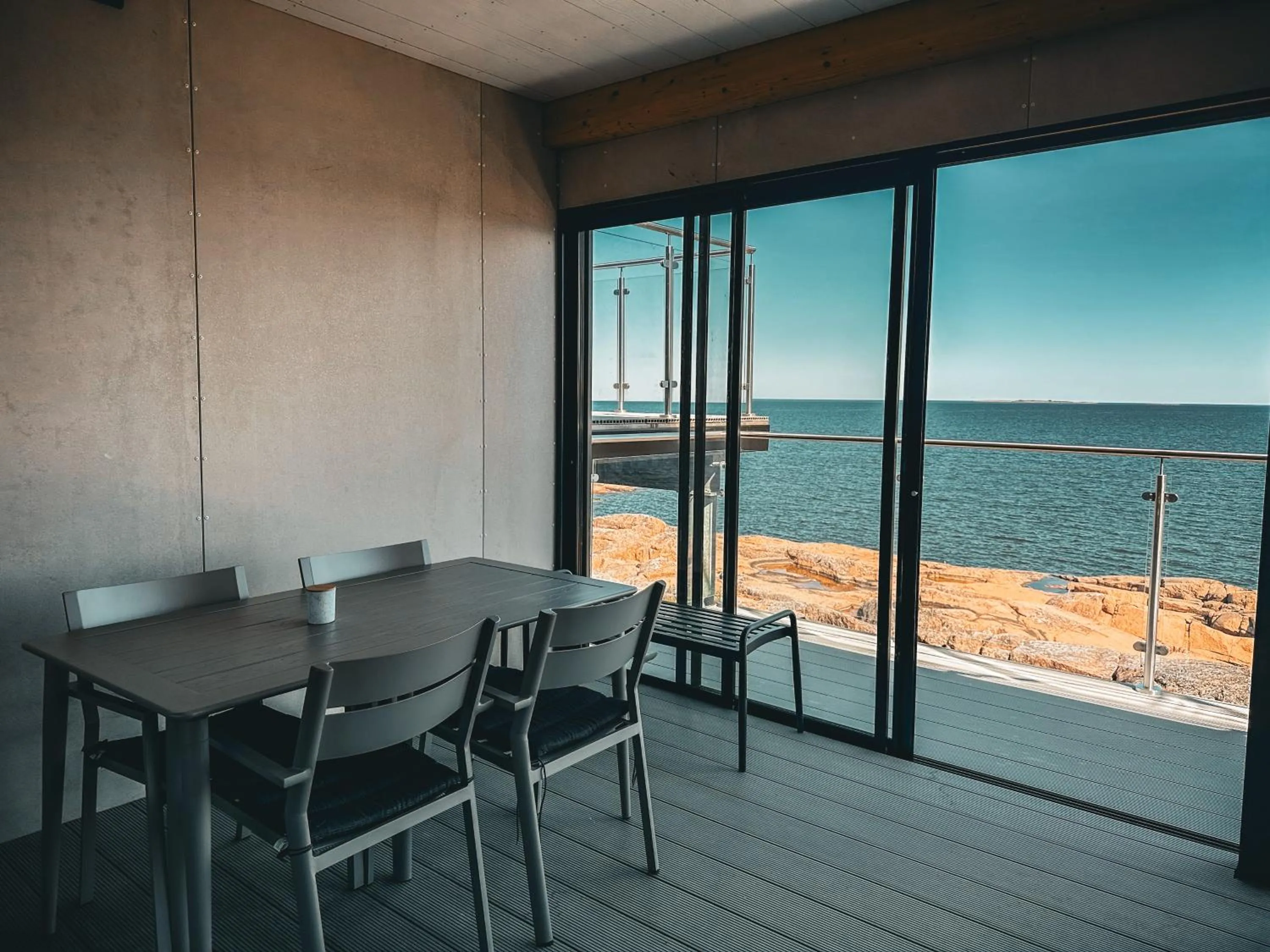 Balcony/Terrace in HavsVidden Resort