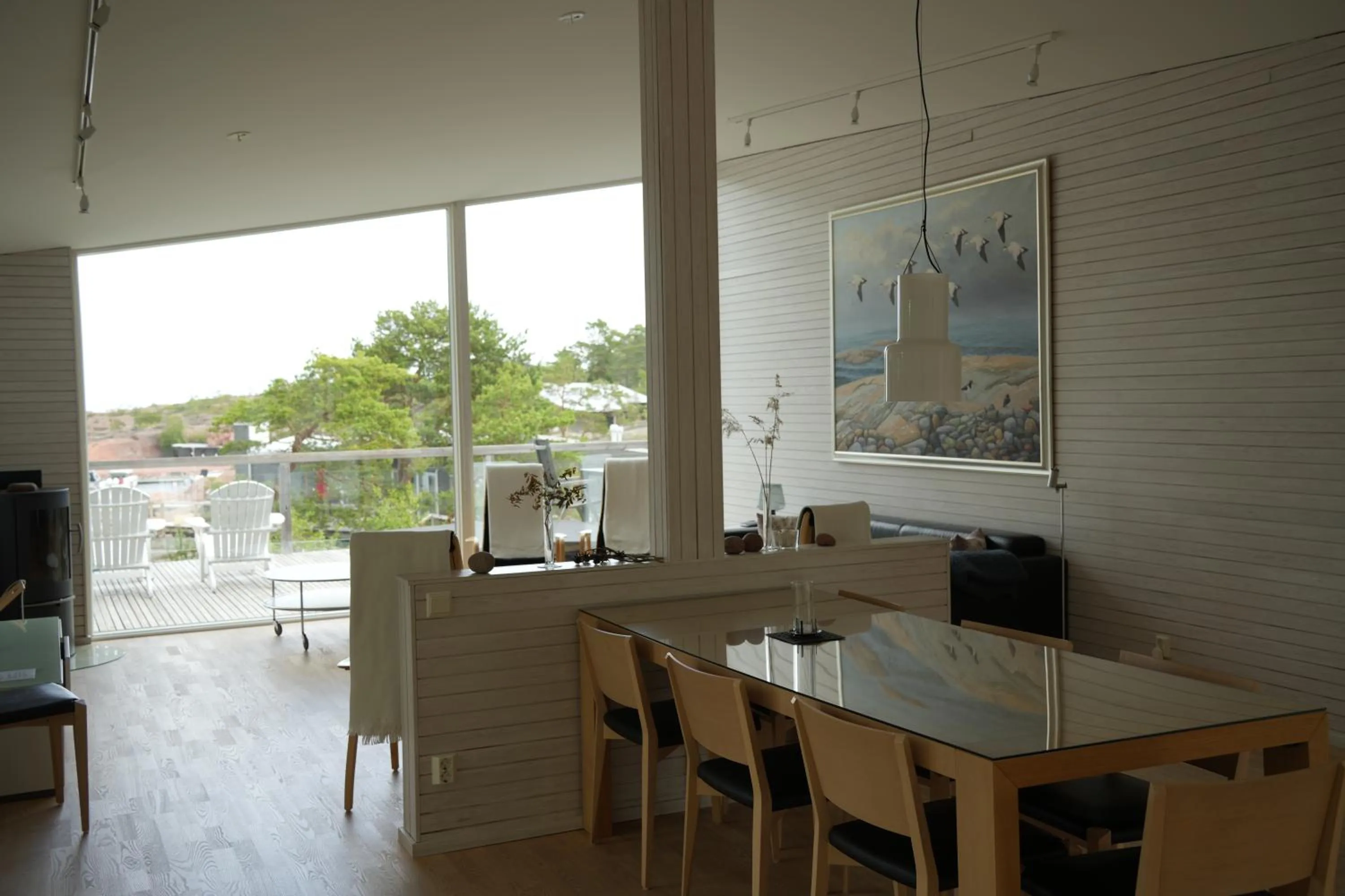 Living room in HavsVidden Resort