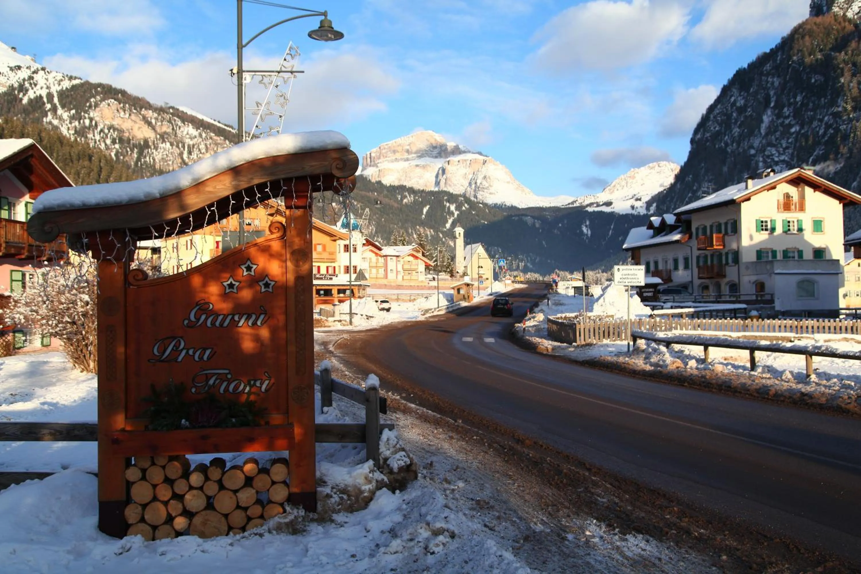 Area and facilities in Garnì Prà Fiorì