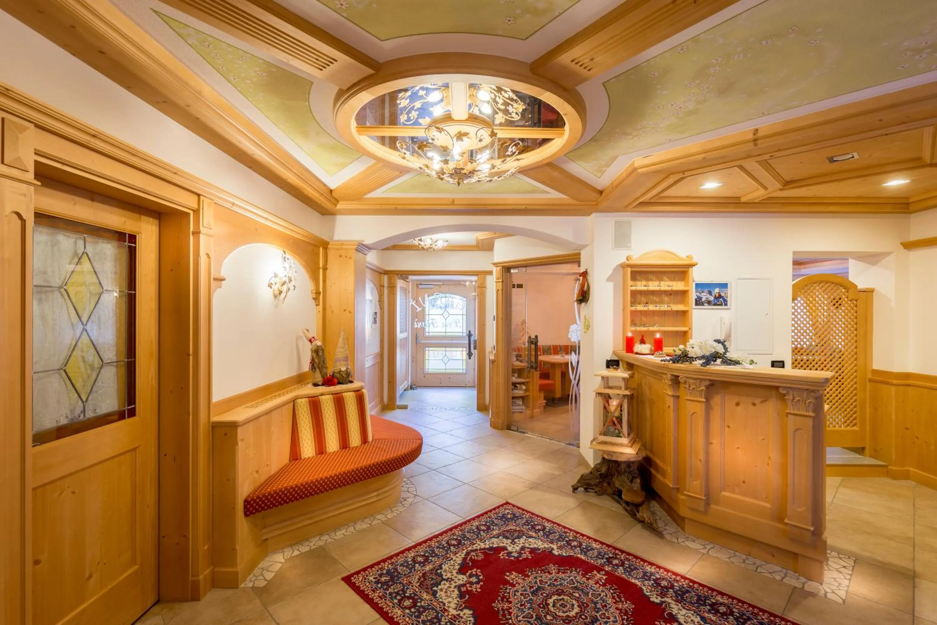 Lobby or reception in Garnì Prà Fiorì