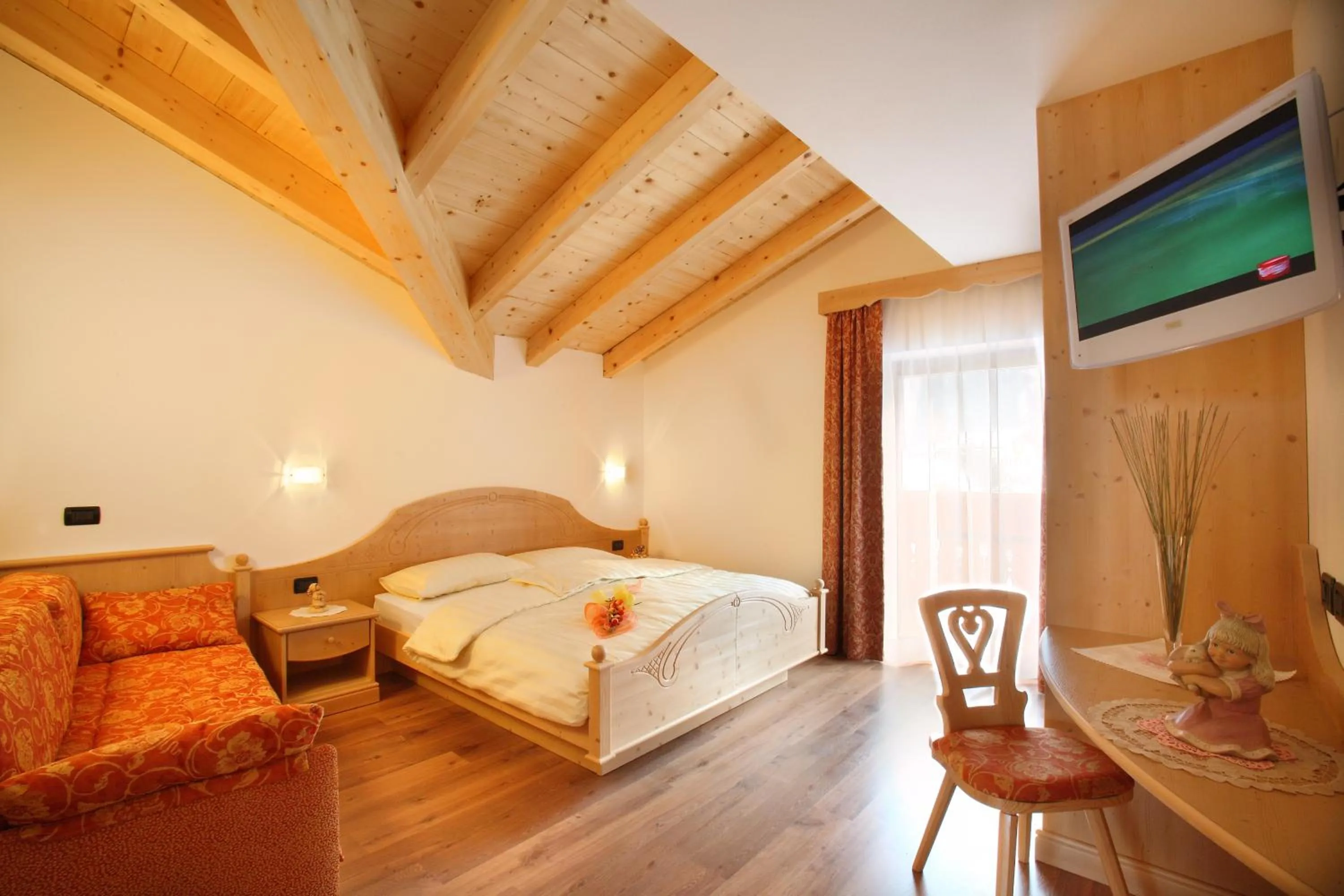 Photo of the whole room, Bed in Garnì Prà Fiorì