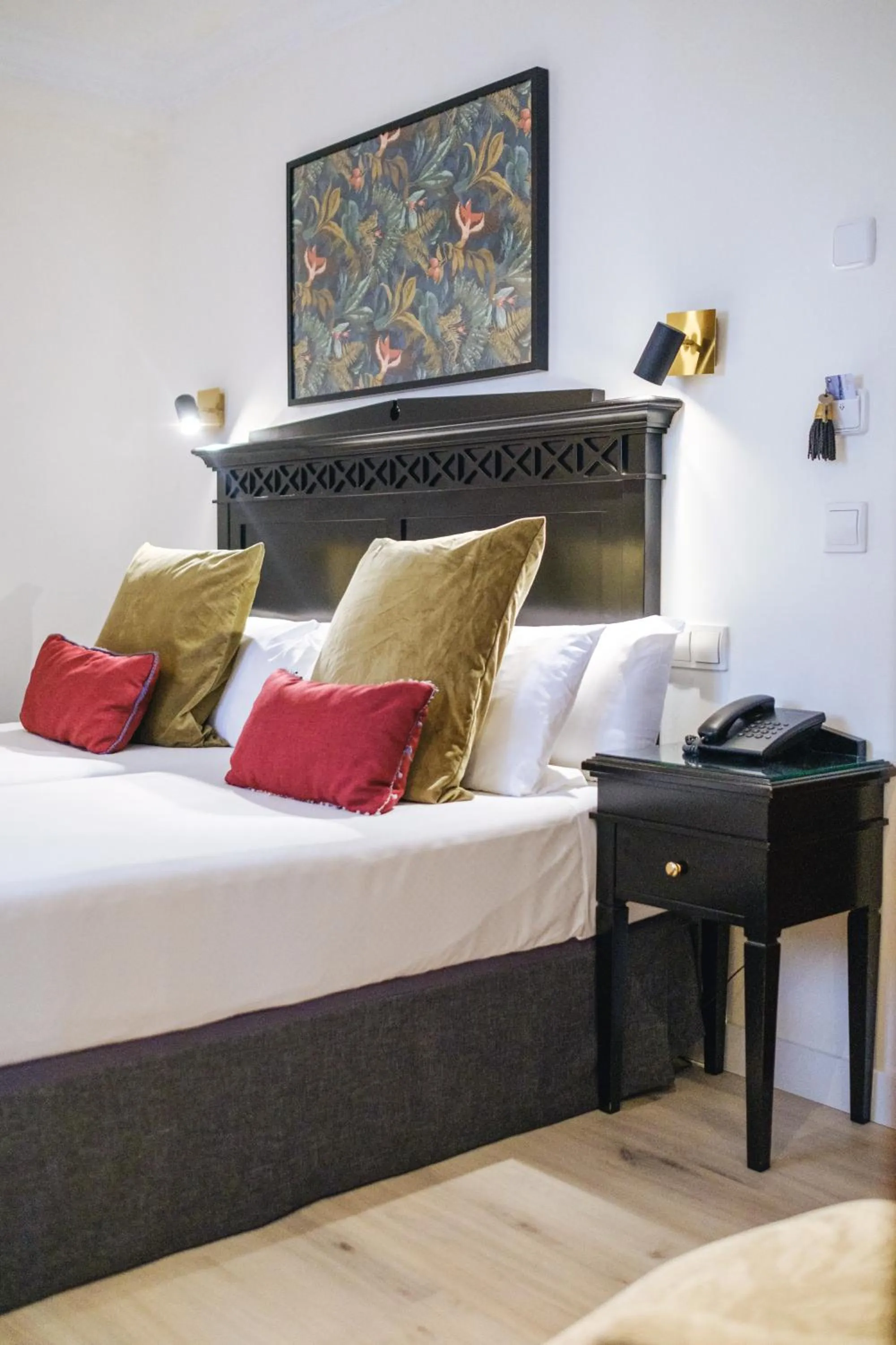 Bed in Hotel Ciutat Jardi