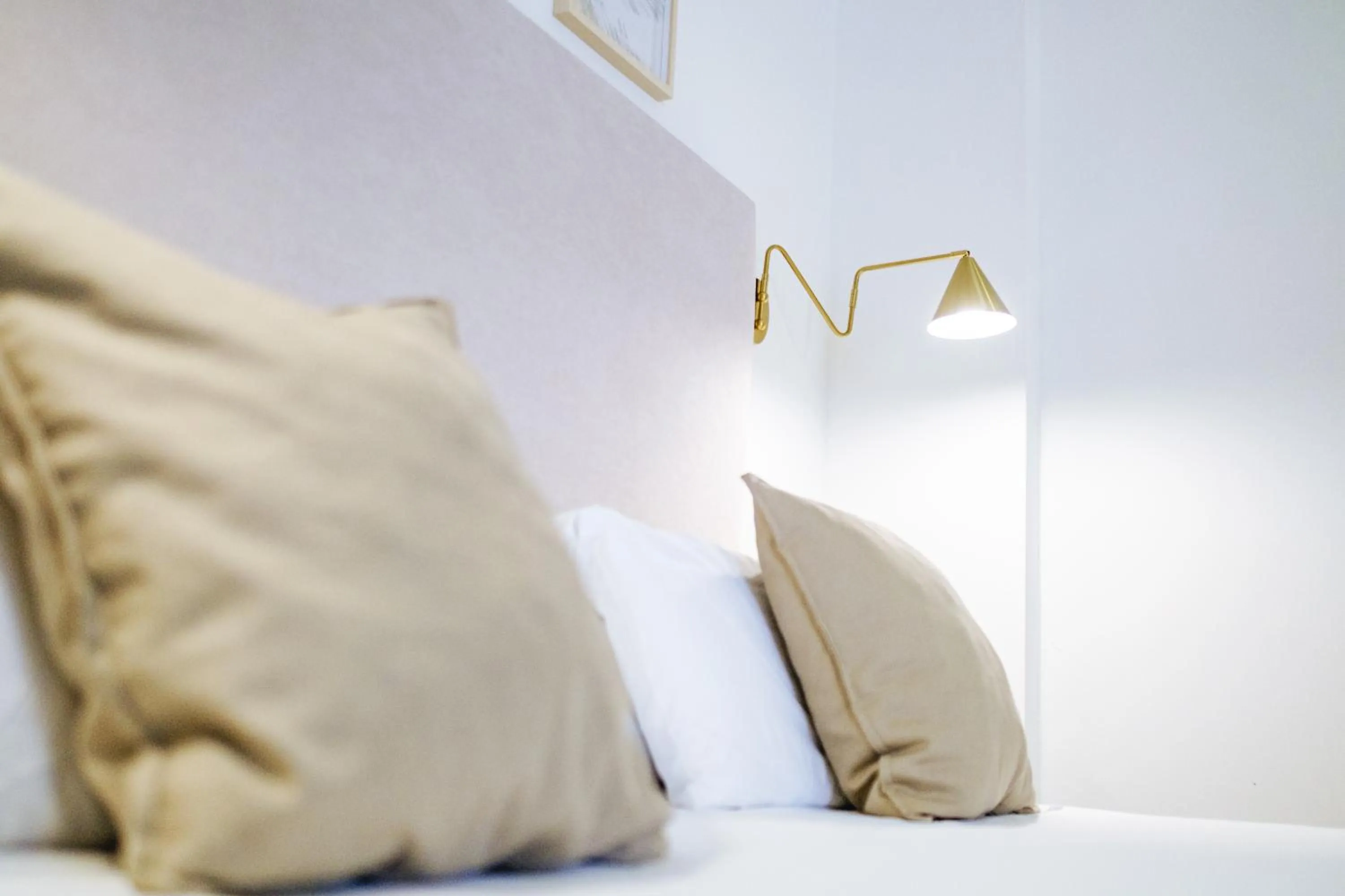 Decorative detail, Bed in Hotel Ciutat Jardi